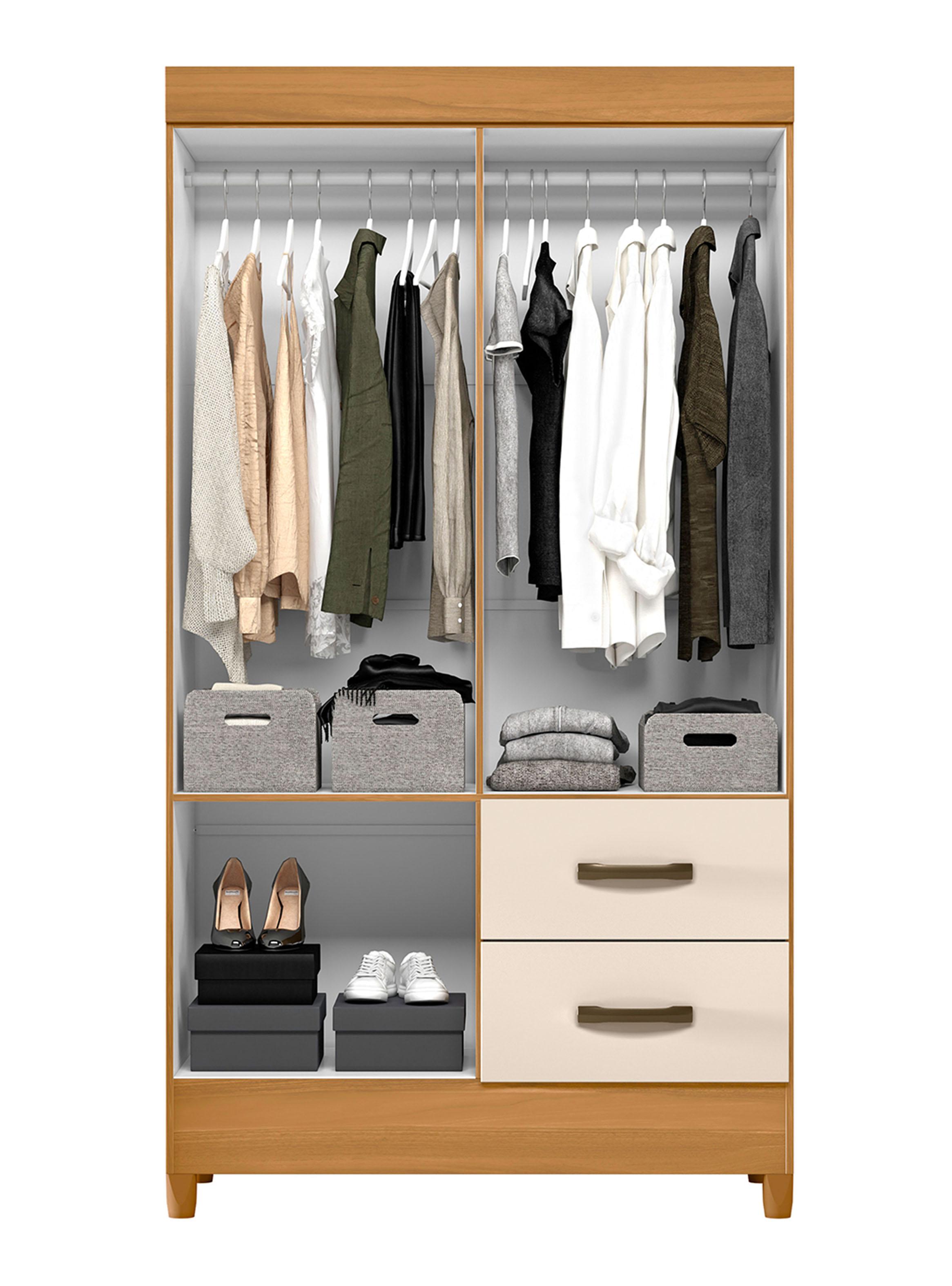 Combo Clóset 6 Puertas + Clóset 4 Puertas Beige-3