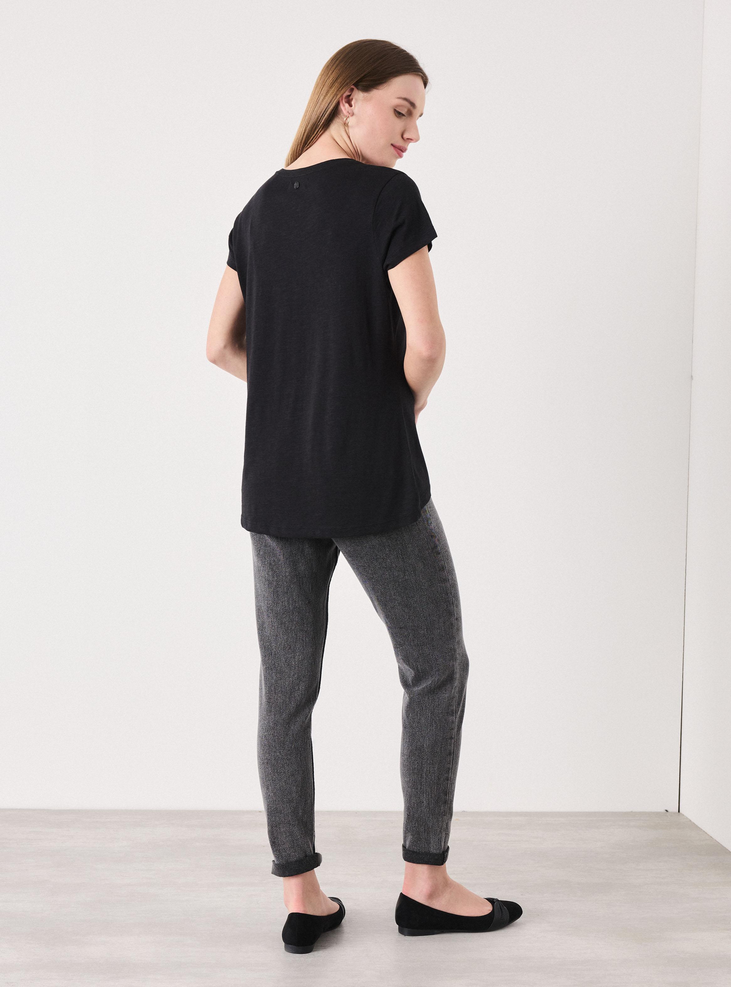 Polera Tela Barré High And Low-5
