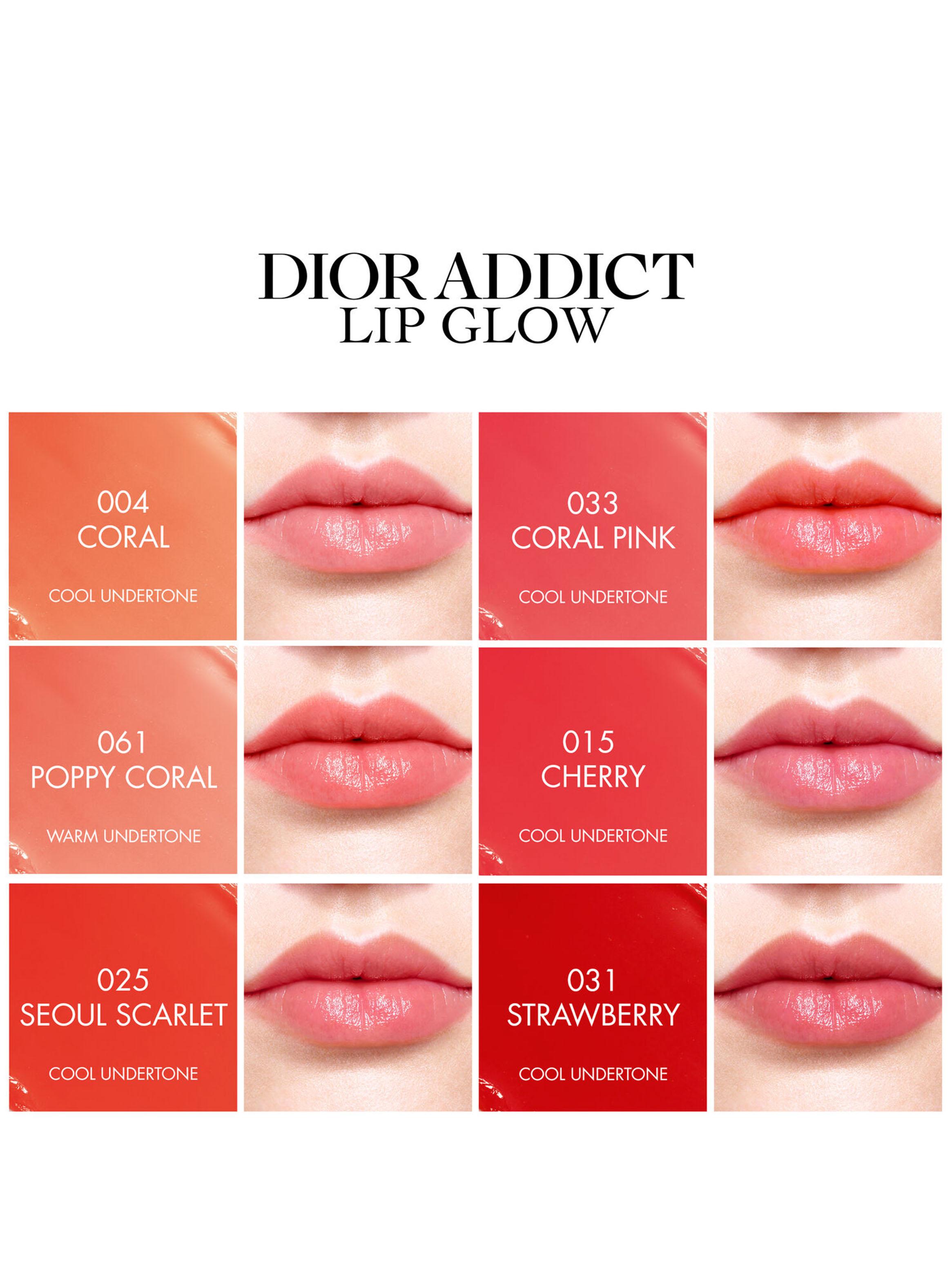 Dior Addict Lip Glow 015 Cherry Subtono Frío 3.20g-5