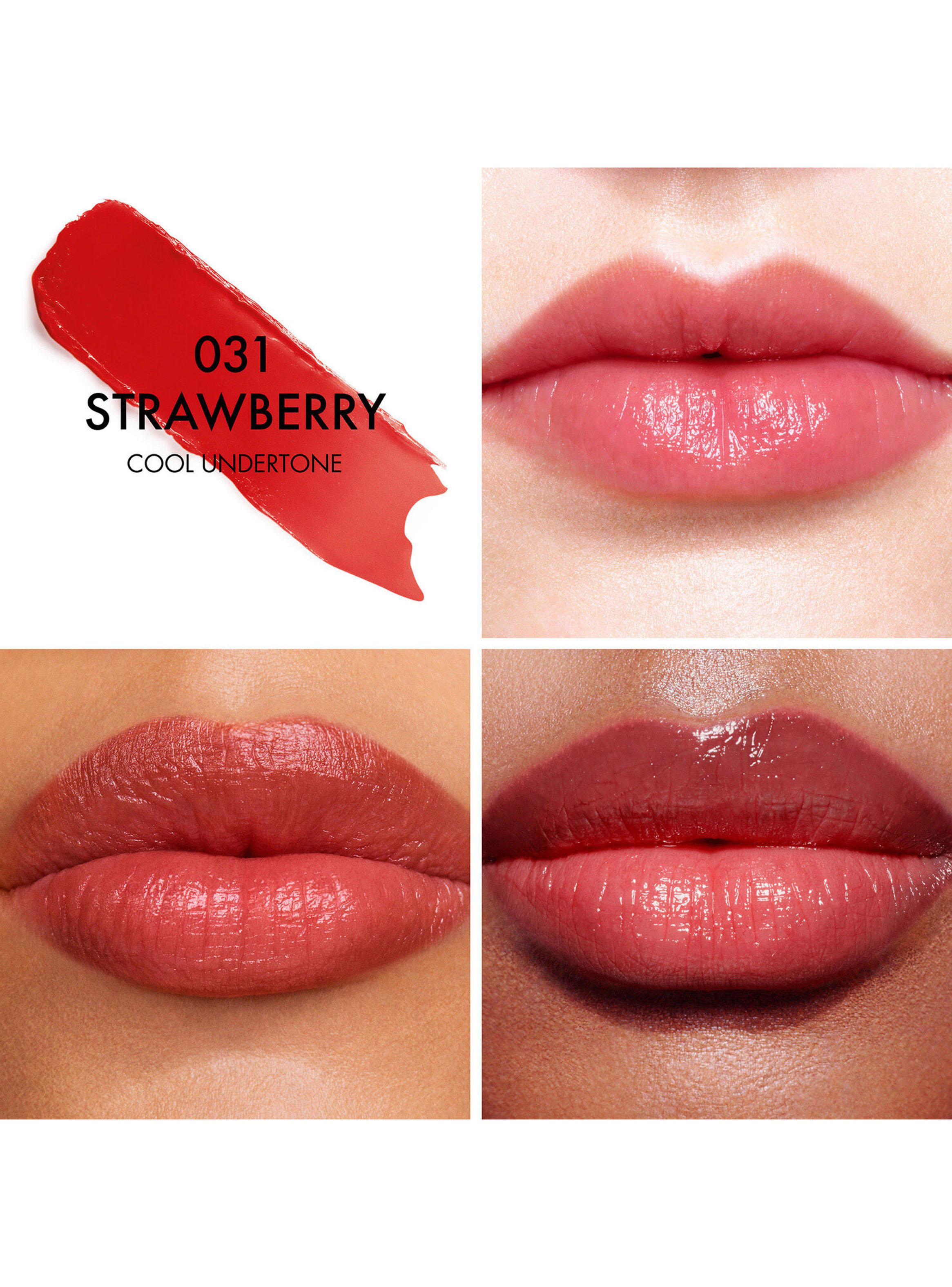 Dior Addict Lip Glow 031 Strawberry Subtono Frío 3.20g-2