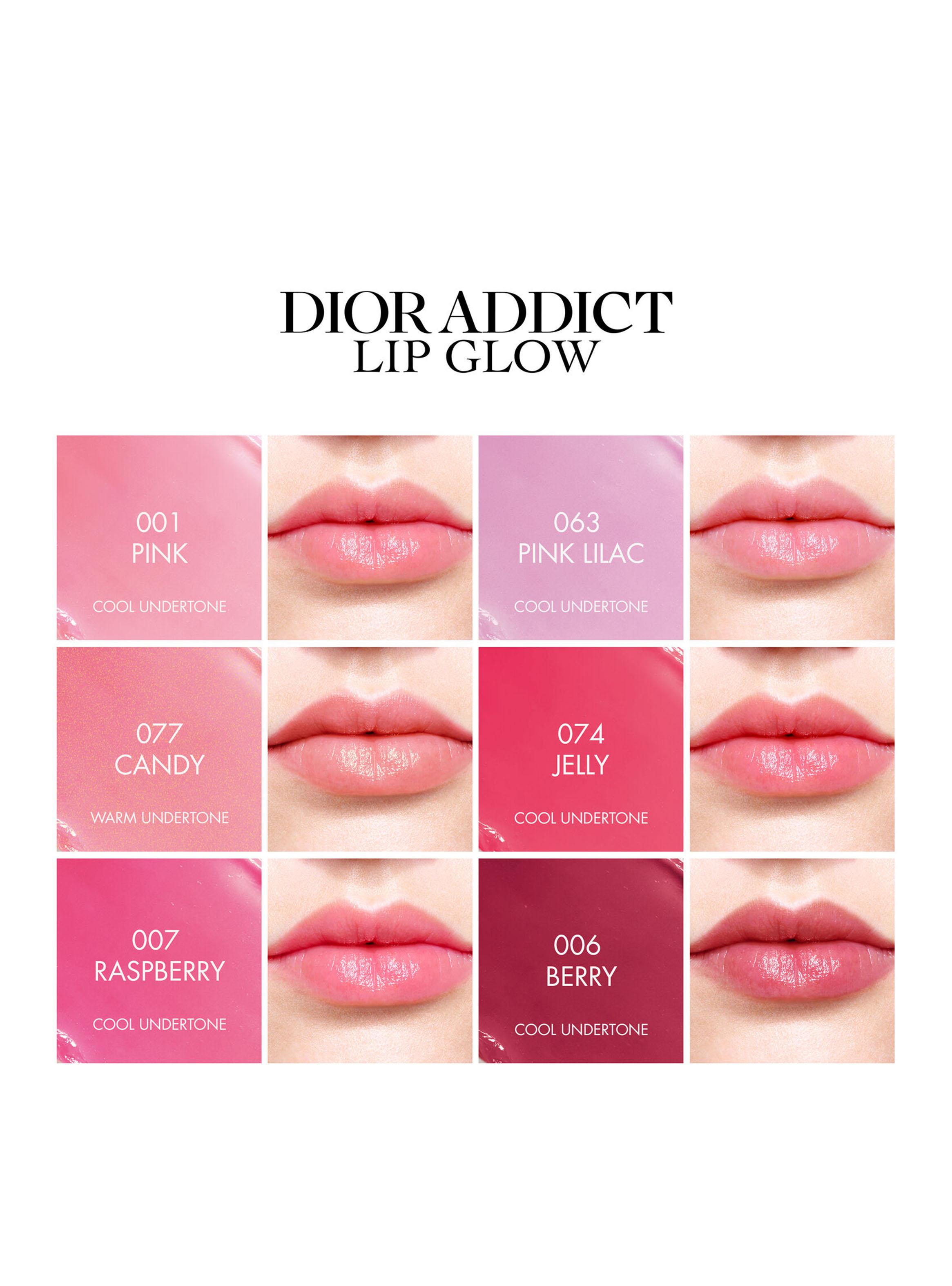 Dior Addict Lip Glow Bálsamo Labial Hidratante 48 h 077 Candy Subtono Cálido 3.2g-4