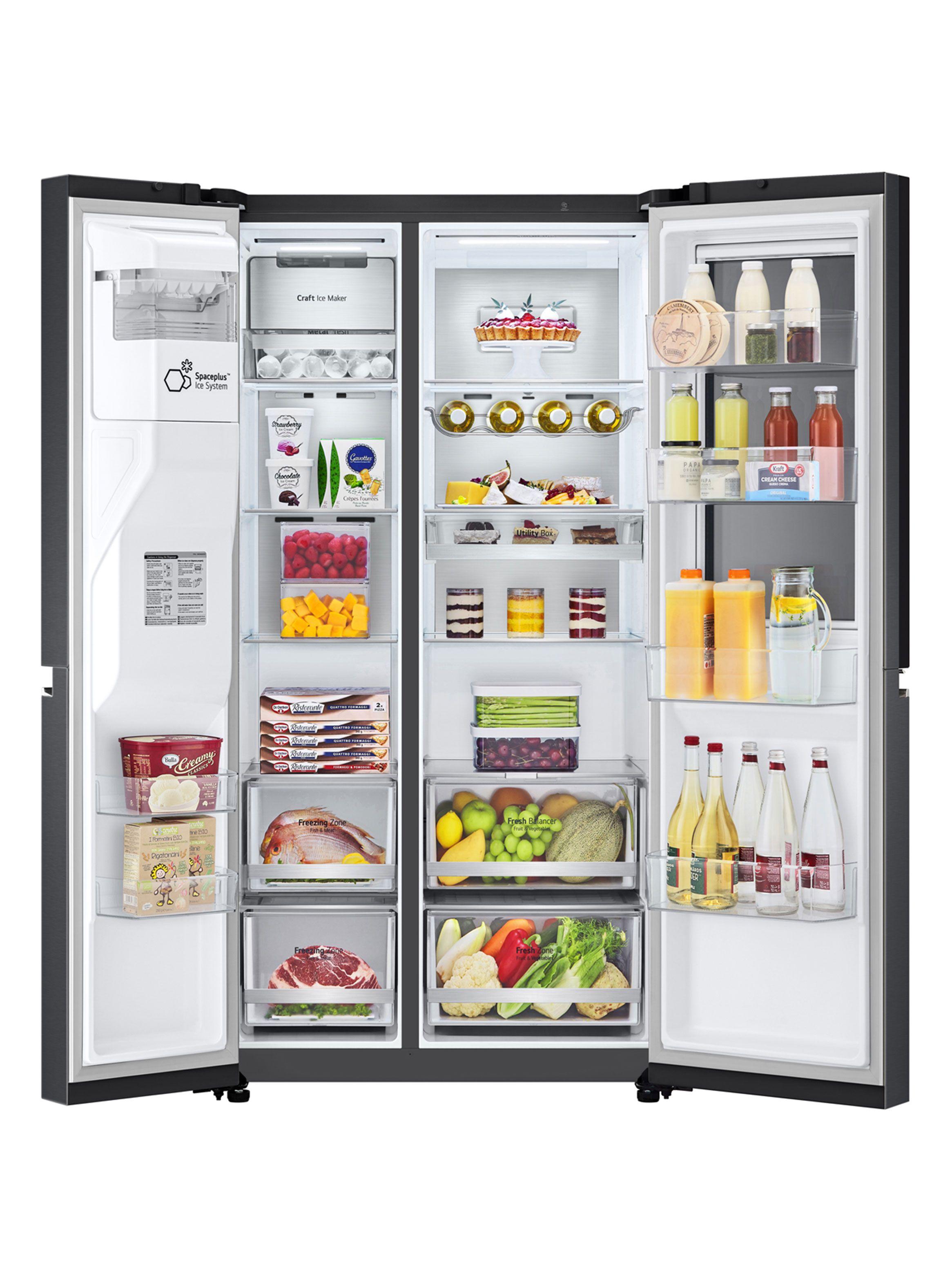 Refrigerador Side by Side No Frost 598 Litros GS66SXTC Instaview-2