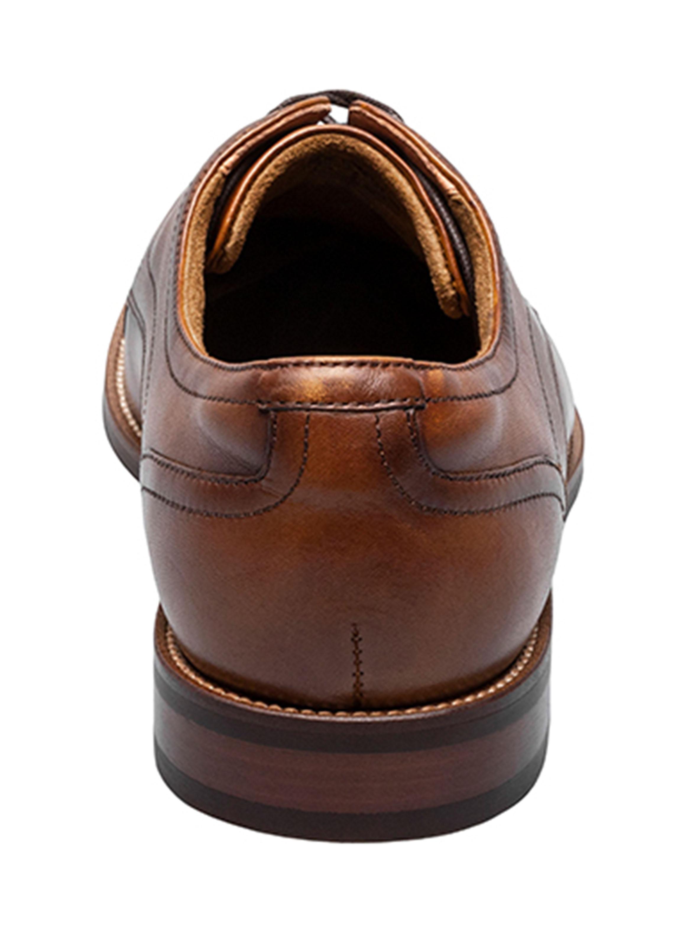 Zapatos Casual Cognac Rucci Cap Toe Oxford Cuero Hombre-3