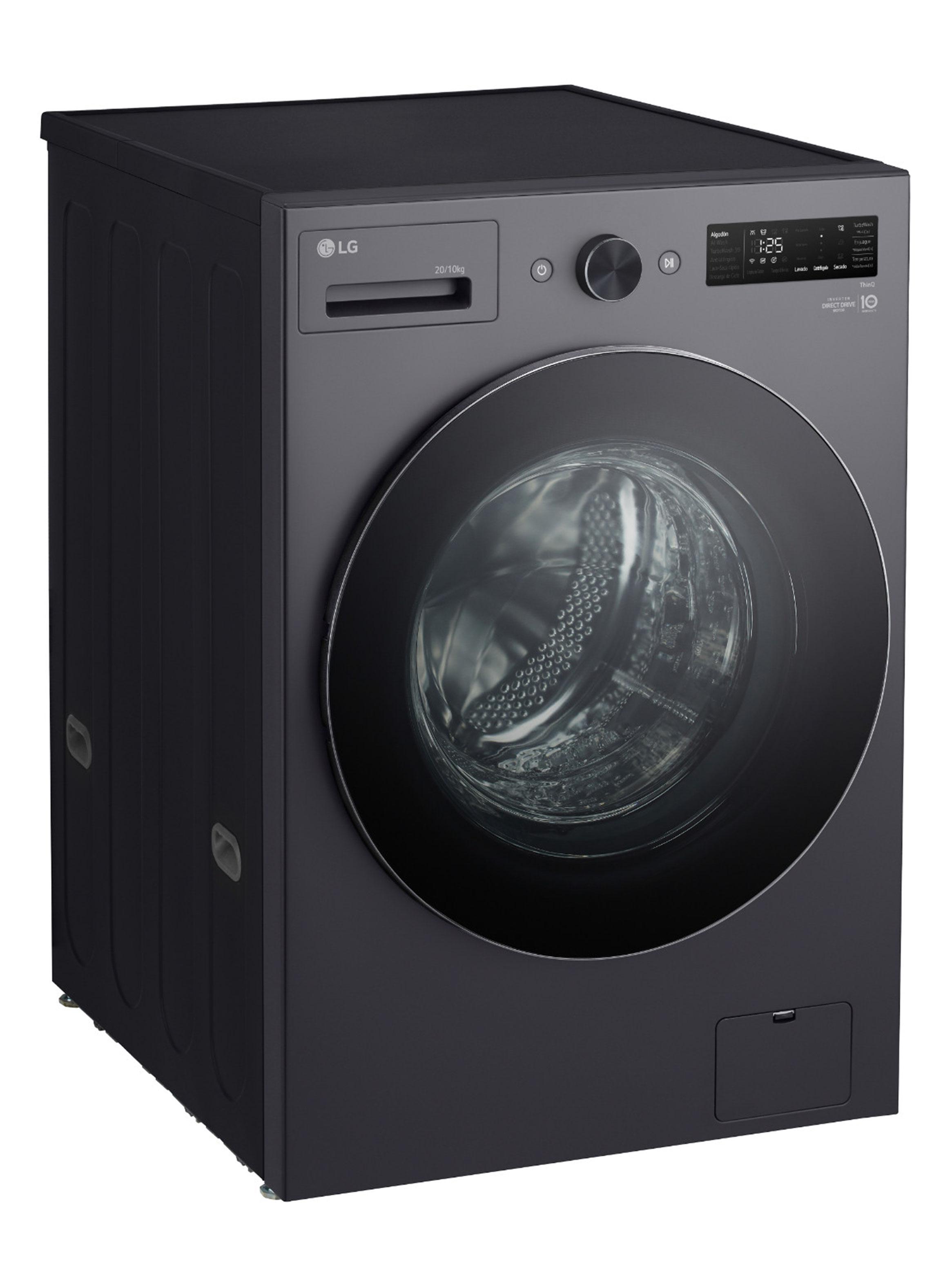 Lavadora Secadora Frontal 20/10 Kg WD20EGNTSPG LG-5