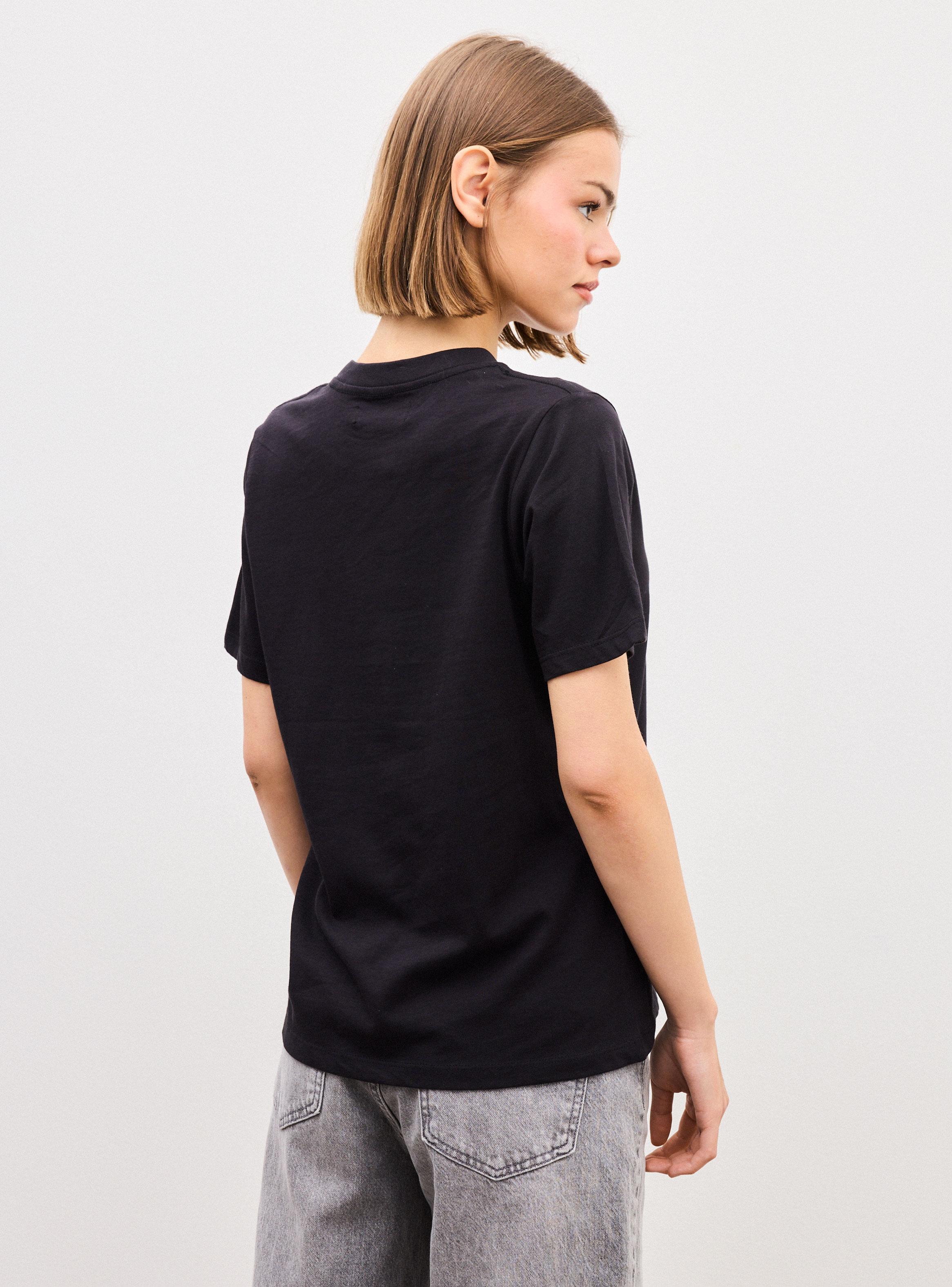 Polera Manga Corta Básica Color-1