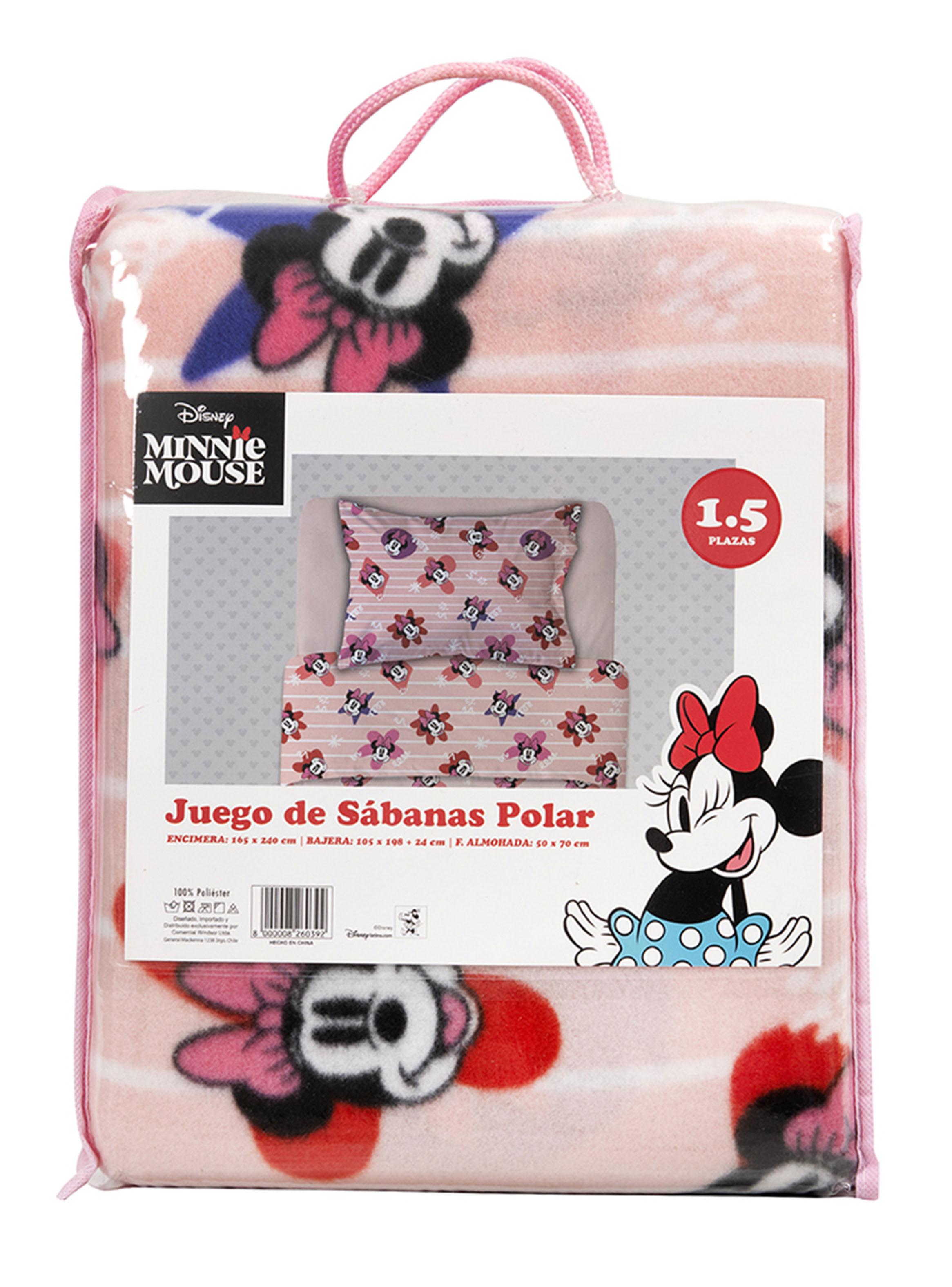 Sábana Polar Minnie 1.5 Plazas Vintage -2