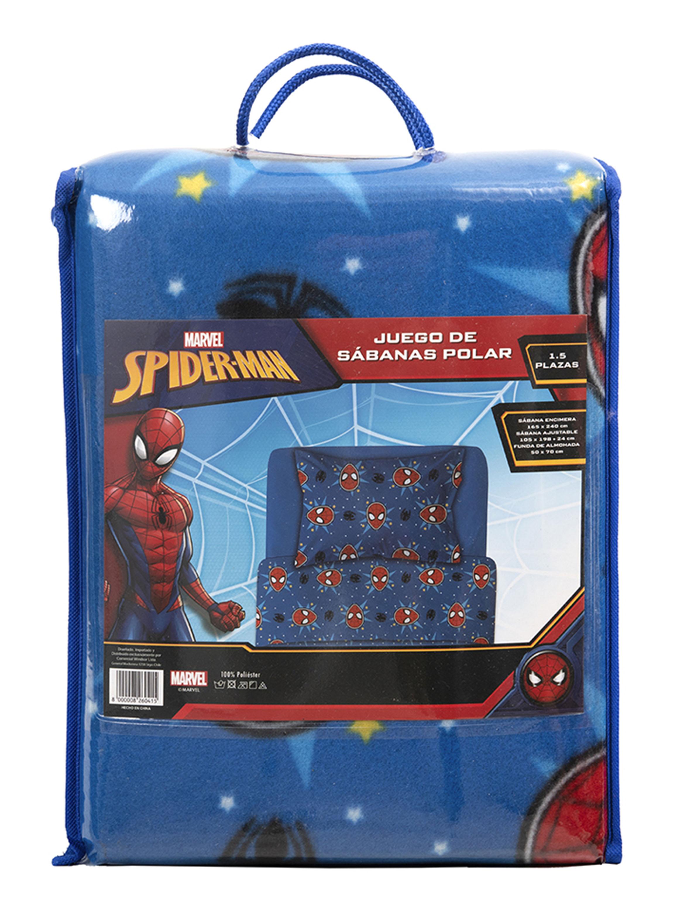 Juego de Sábanas Polar 1.5 Spiderman-2