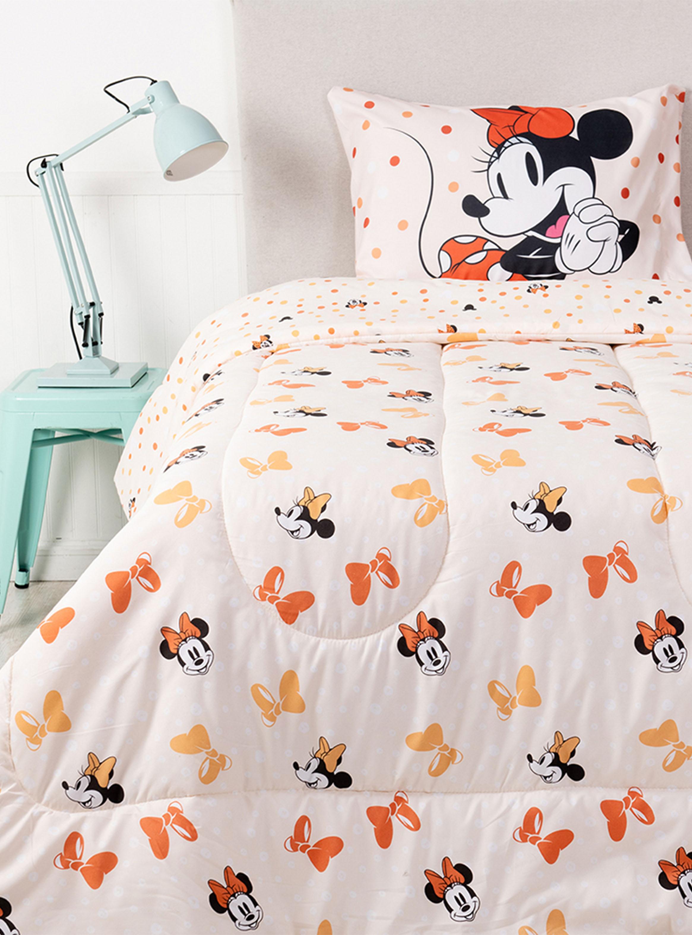 Plumón 200 Gramos Minnie 1.5 Plazas Beige -0