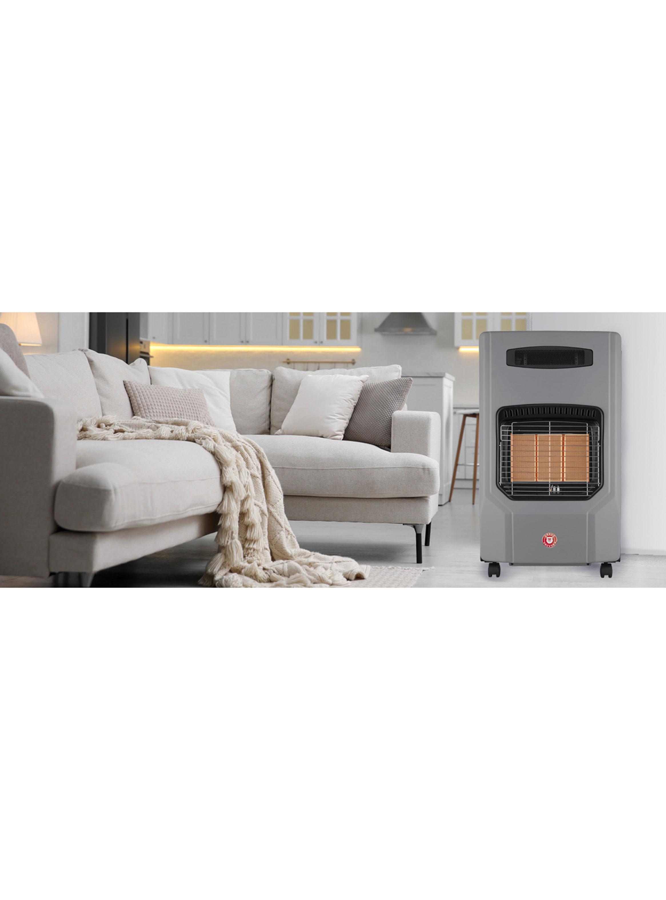 Estufa a Gas Infrarroja 15 Kg UT FRX-4200T Gris-5