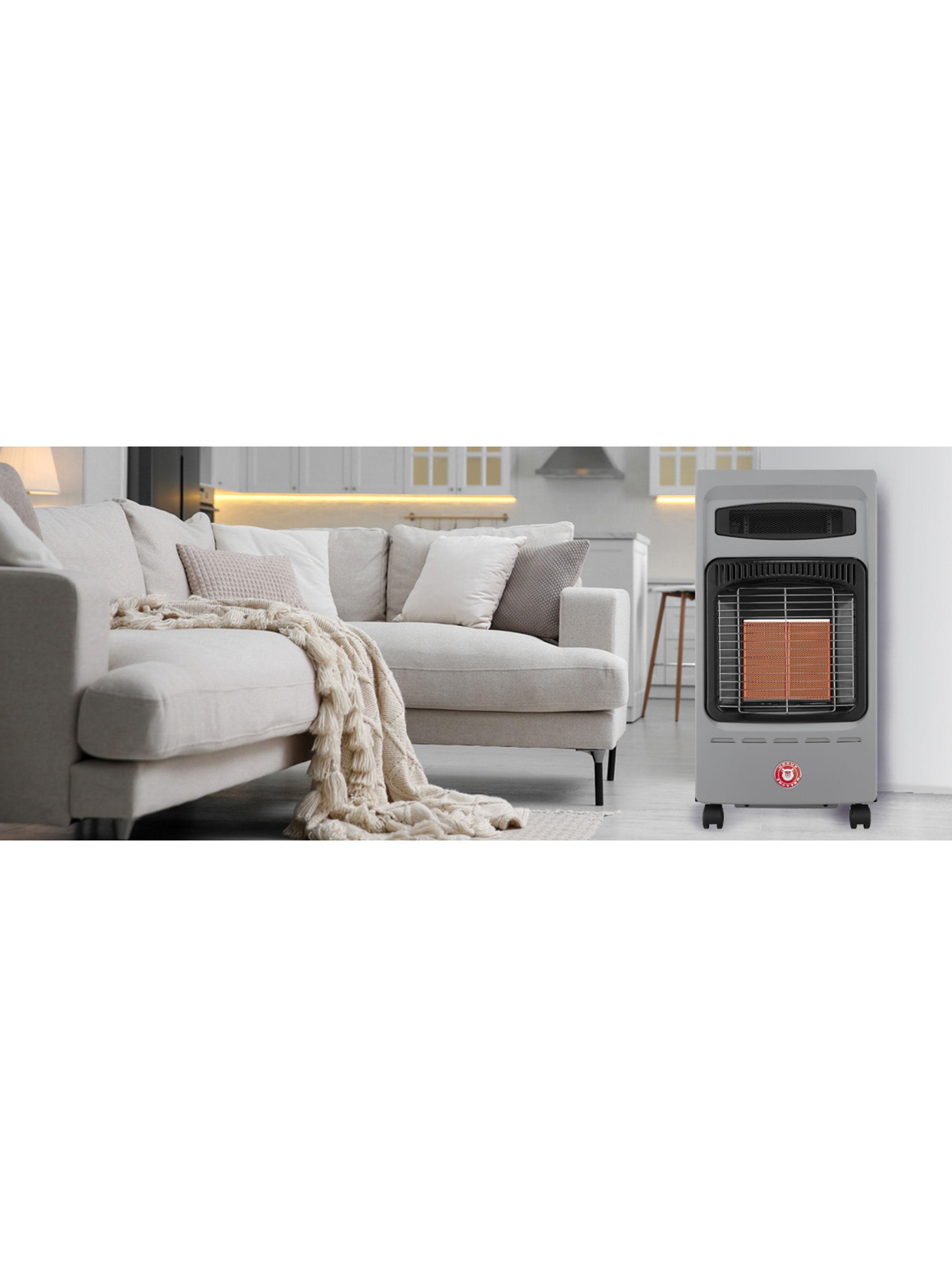 Estufa a Gas Infrarroja 5 Kg UT FRX-2800T Gris-5