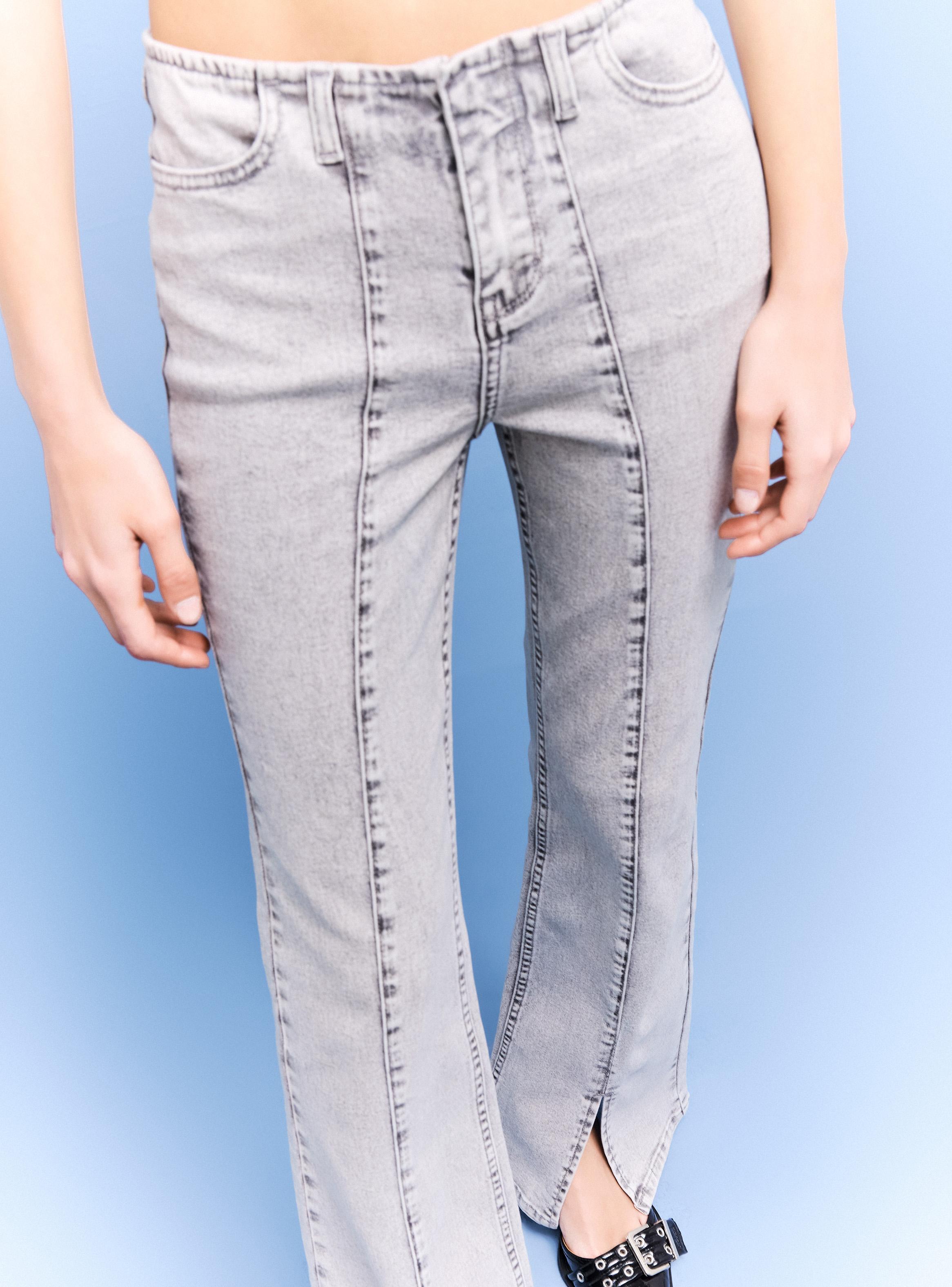 Jeans Boot Cut Tiro Bajo sin Pretina-2