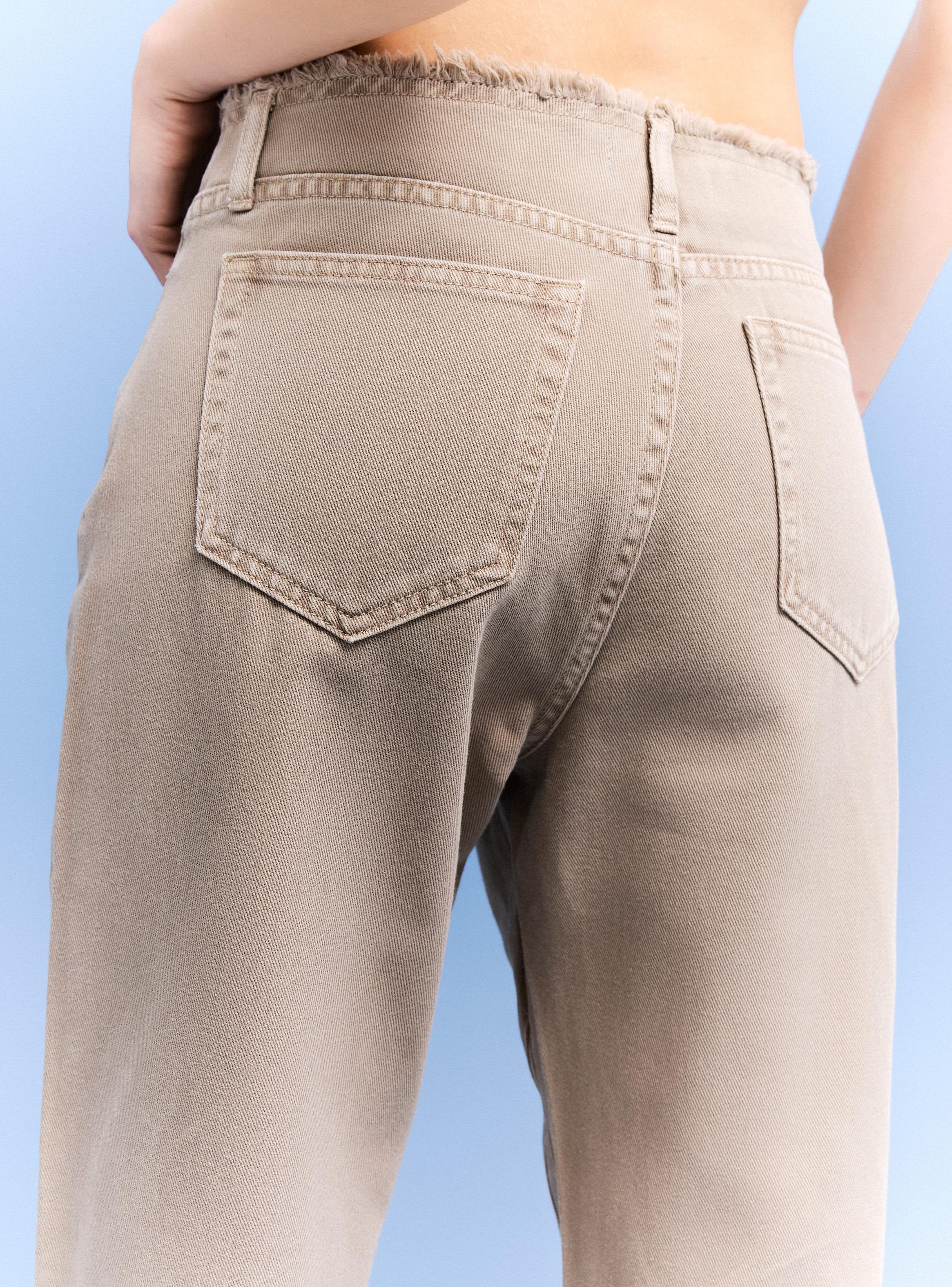 Jeans Straight Cortes Delanteros-3