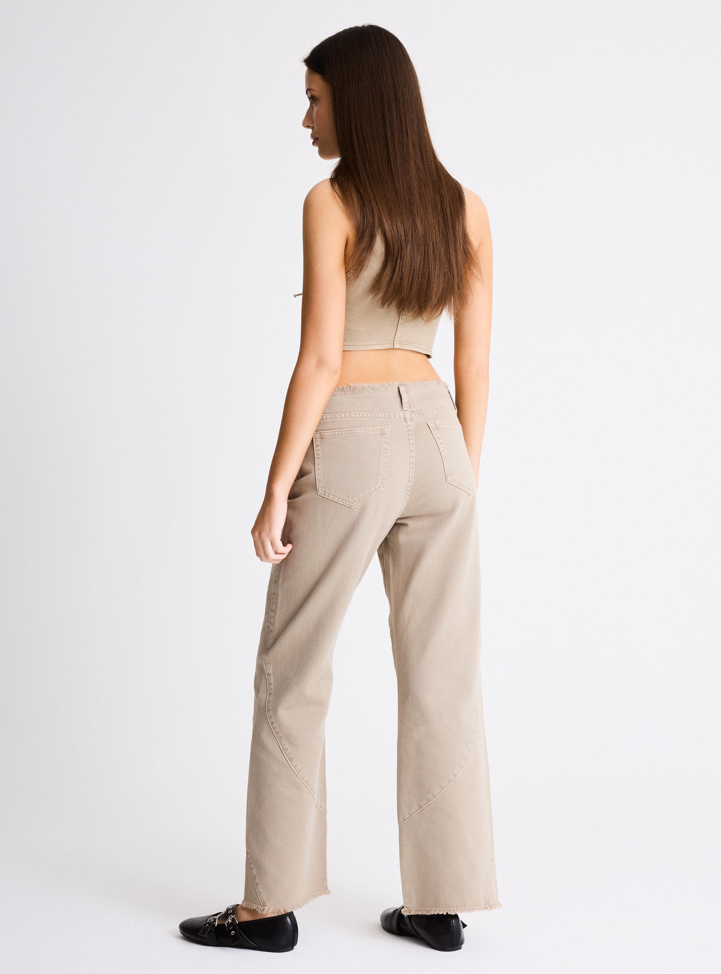 Jeans Straight Cortes Delanteros-5