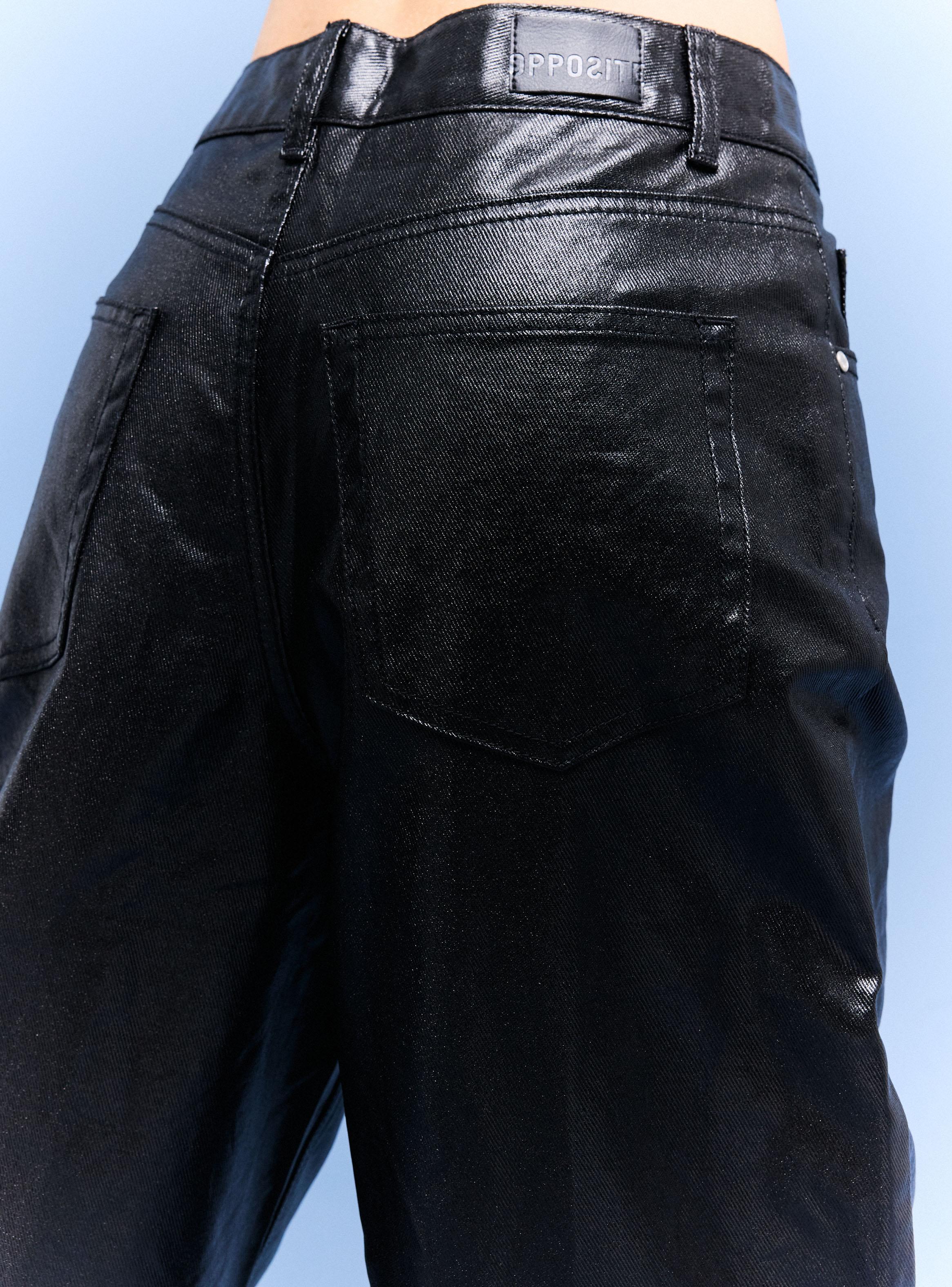 Jeans Balloon Coated Look-3