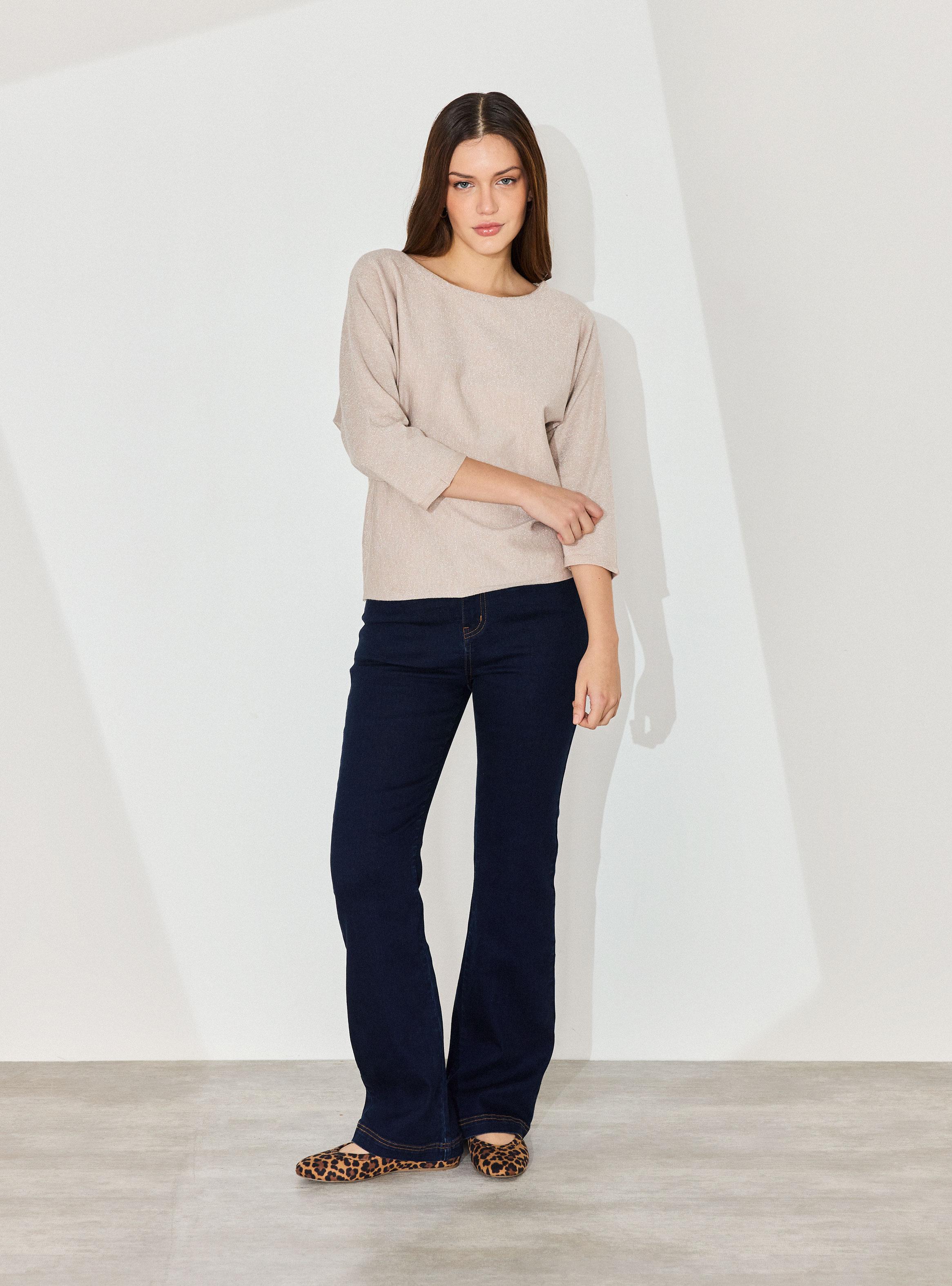 Sweater Liviano Manga Tres Cuartos-4
