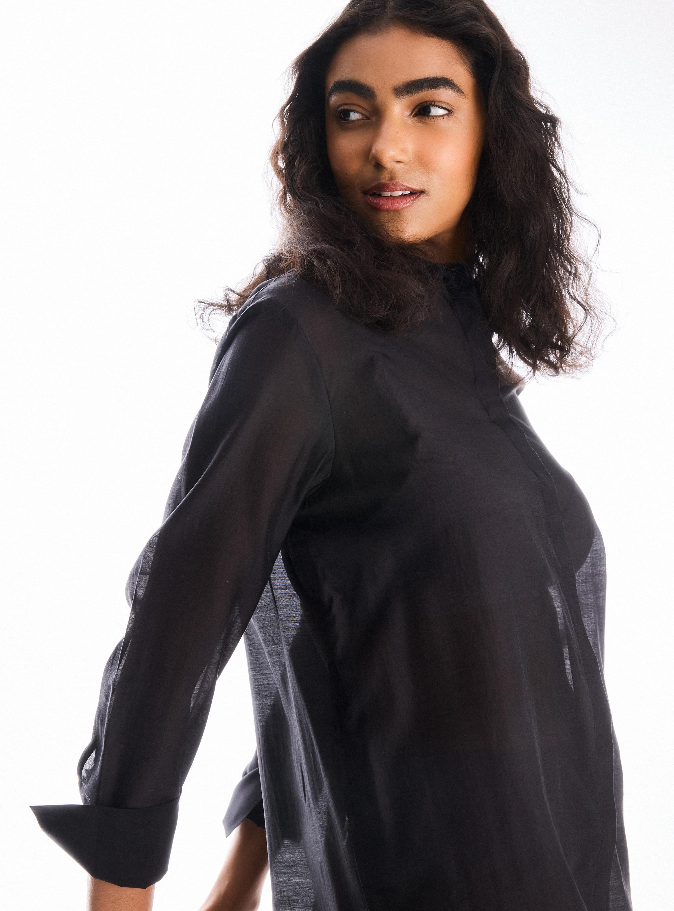 Blusa Camisera Fluida-2