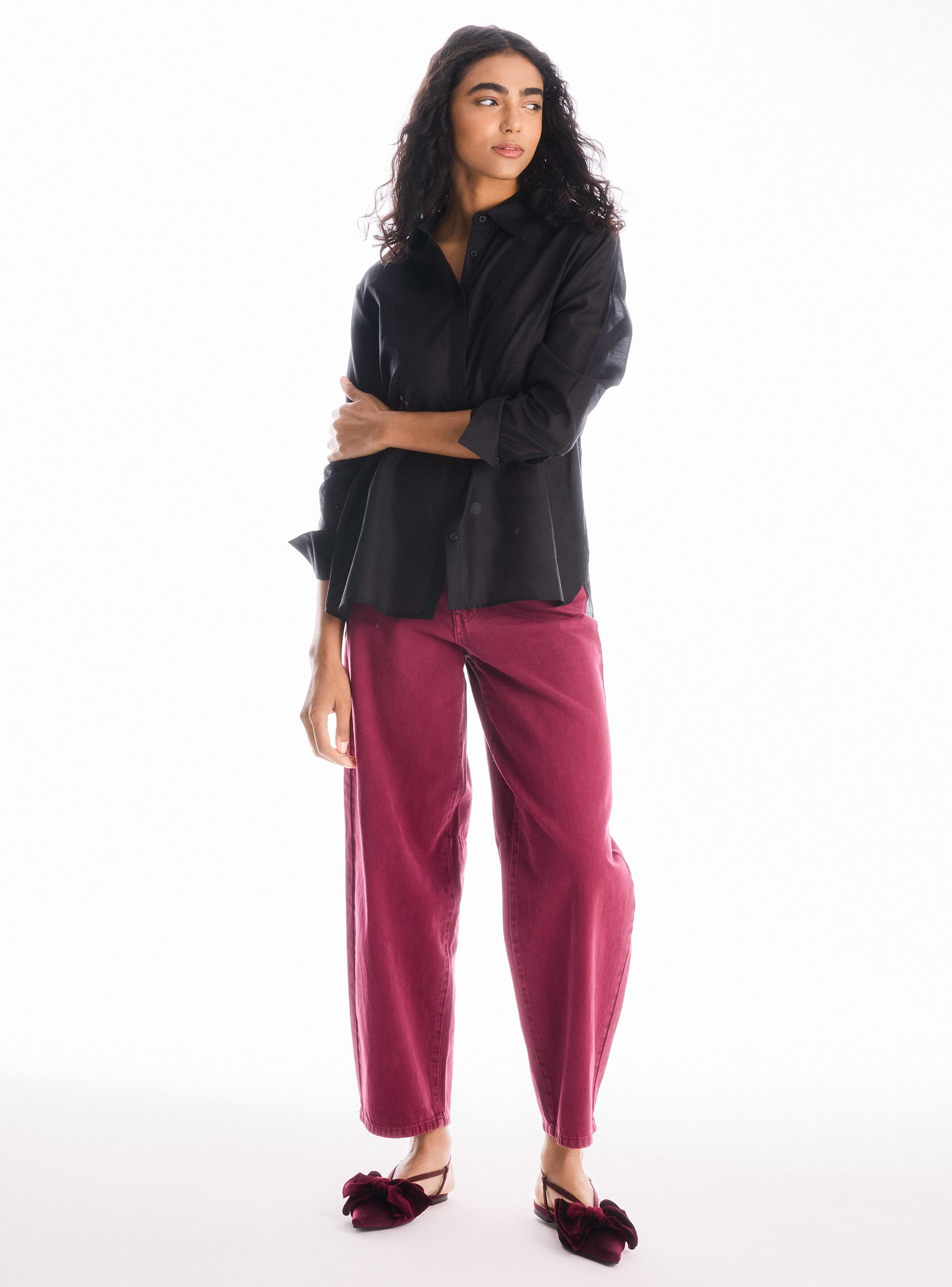 Blusa Camisera Fluida-4