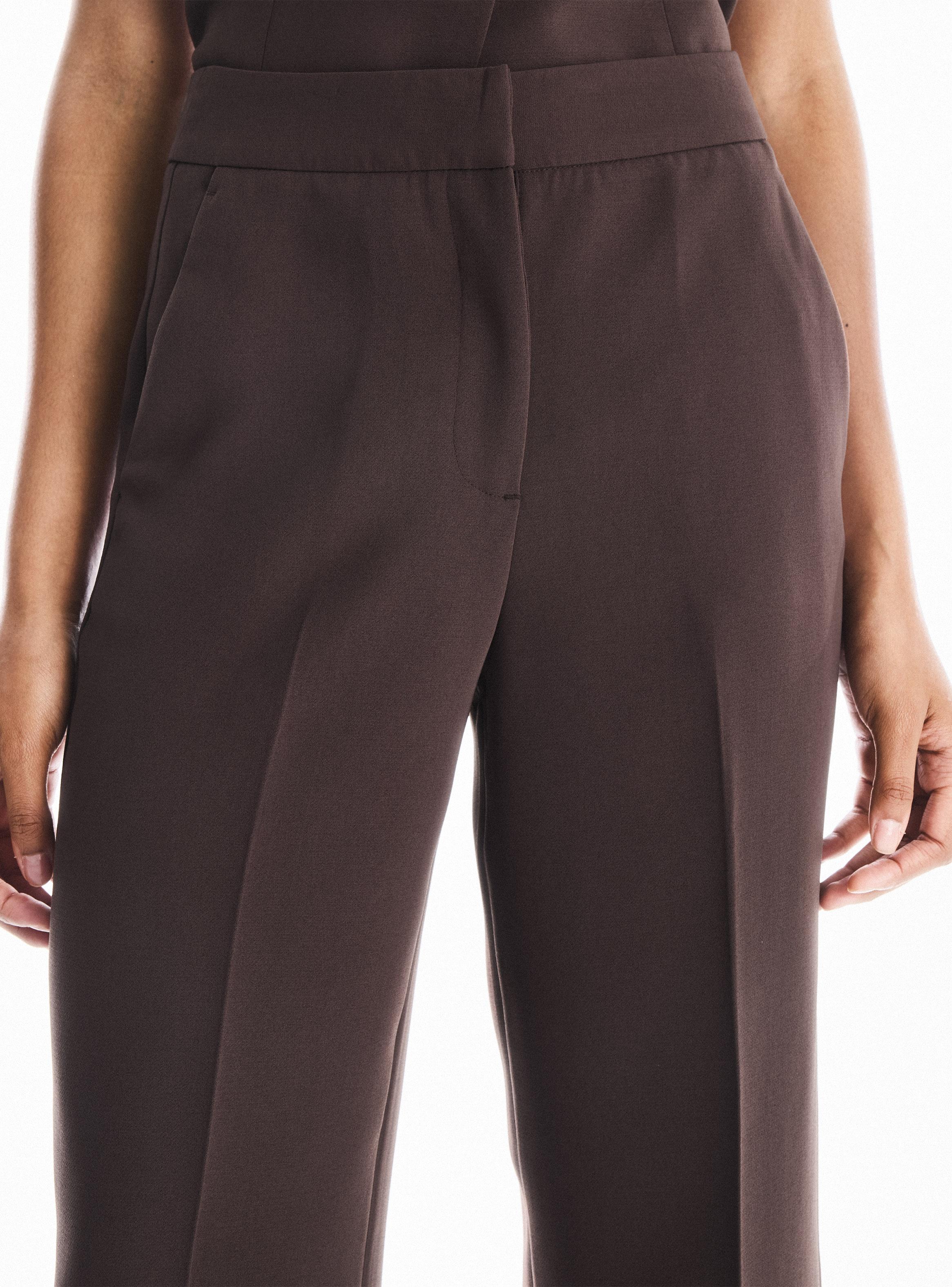 Pantalón Traje con Bolsillos-2