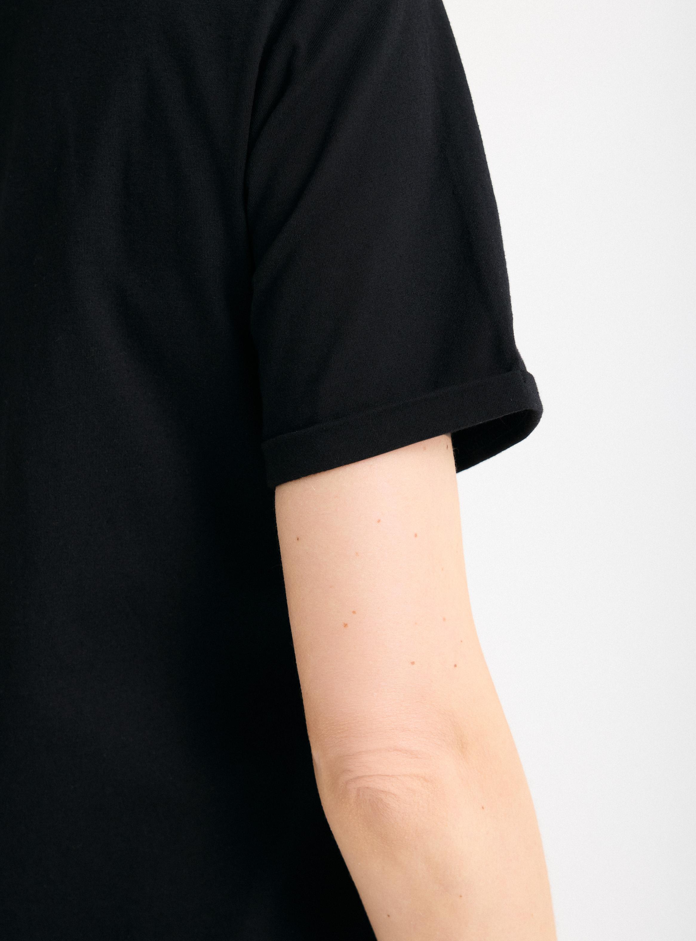 Polera Manga Codo con Estampado Strass-2