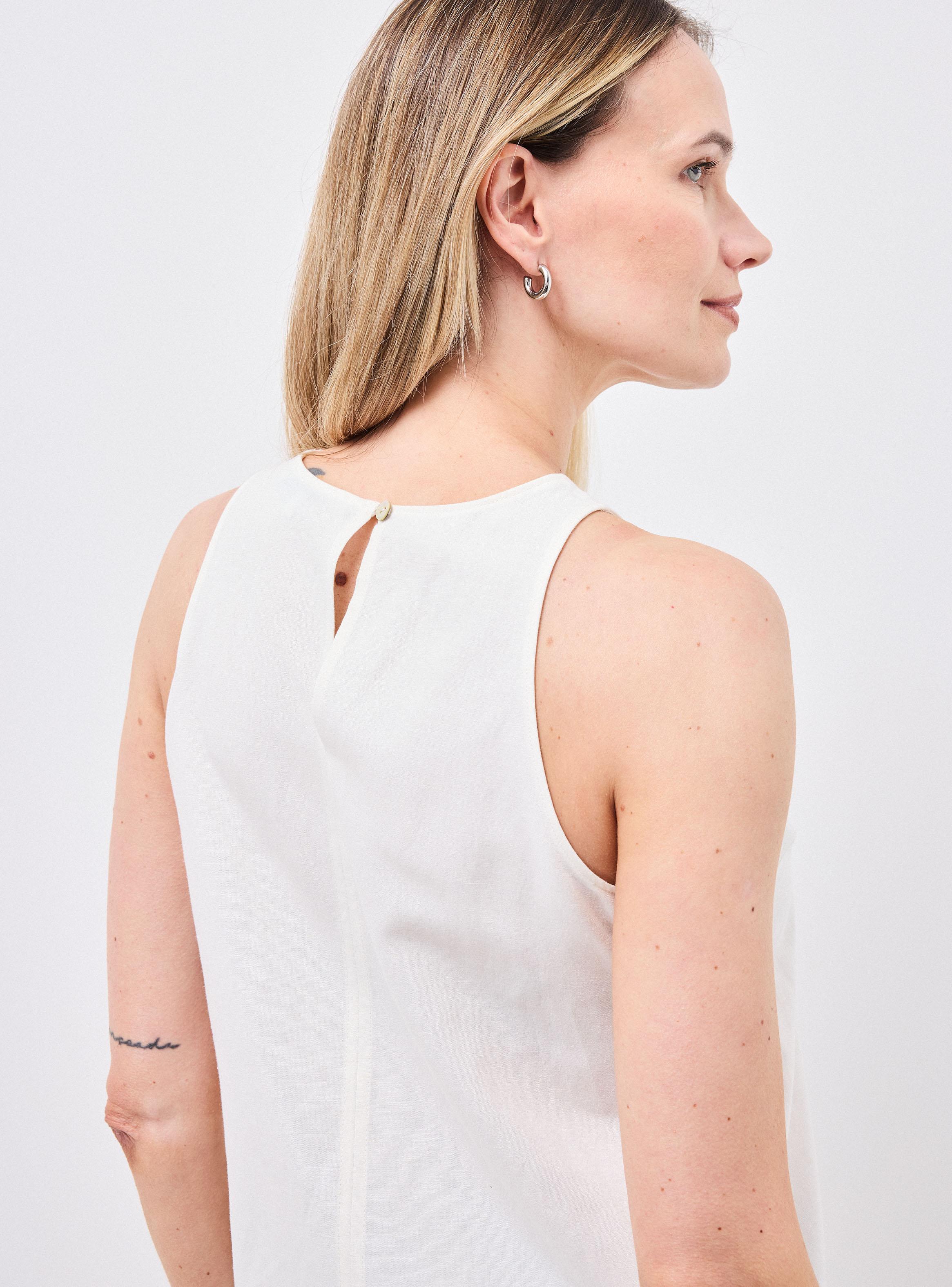 Blusa Top con Lino-3