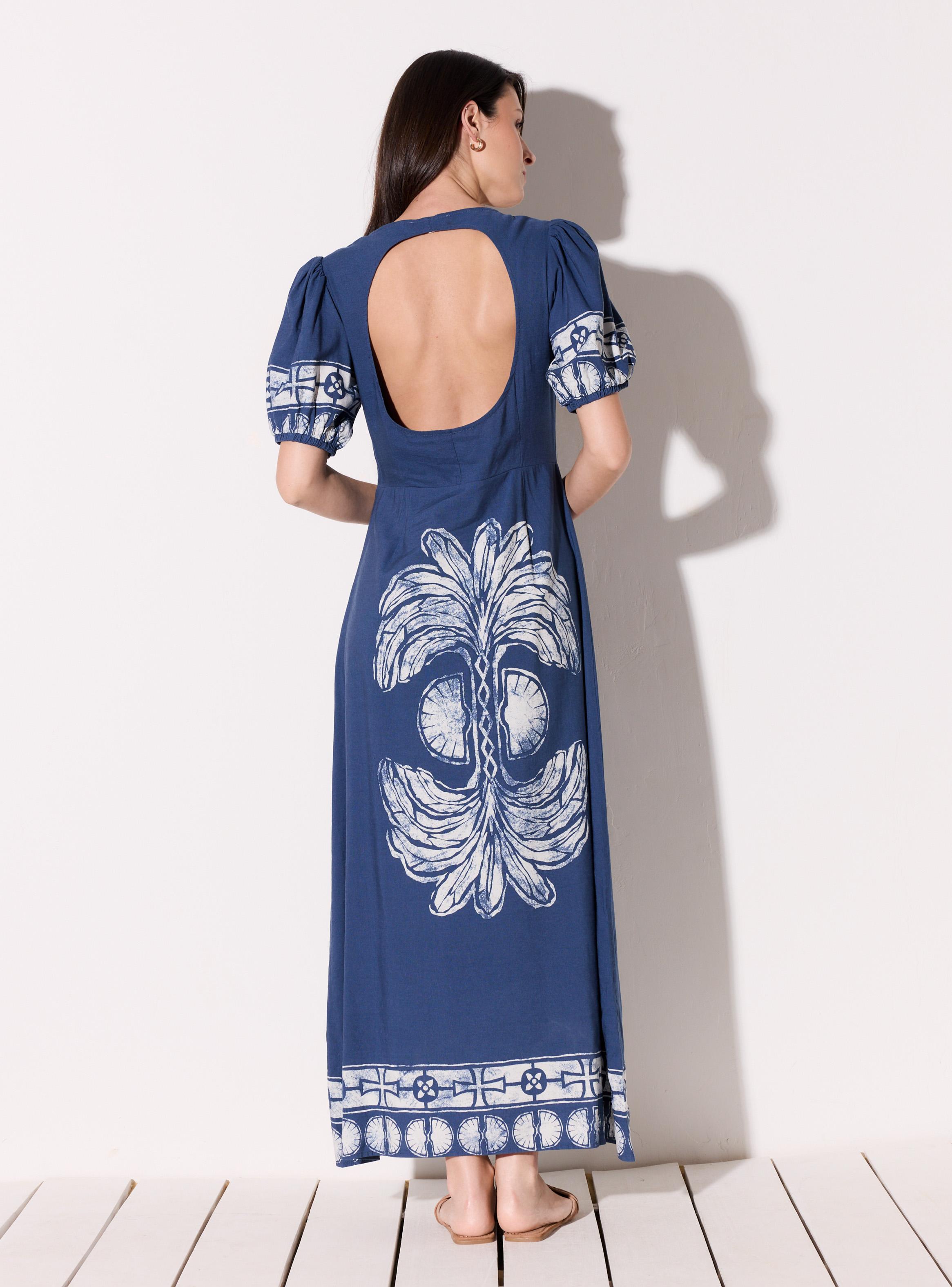 Vestido Estampado Focalizado-5