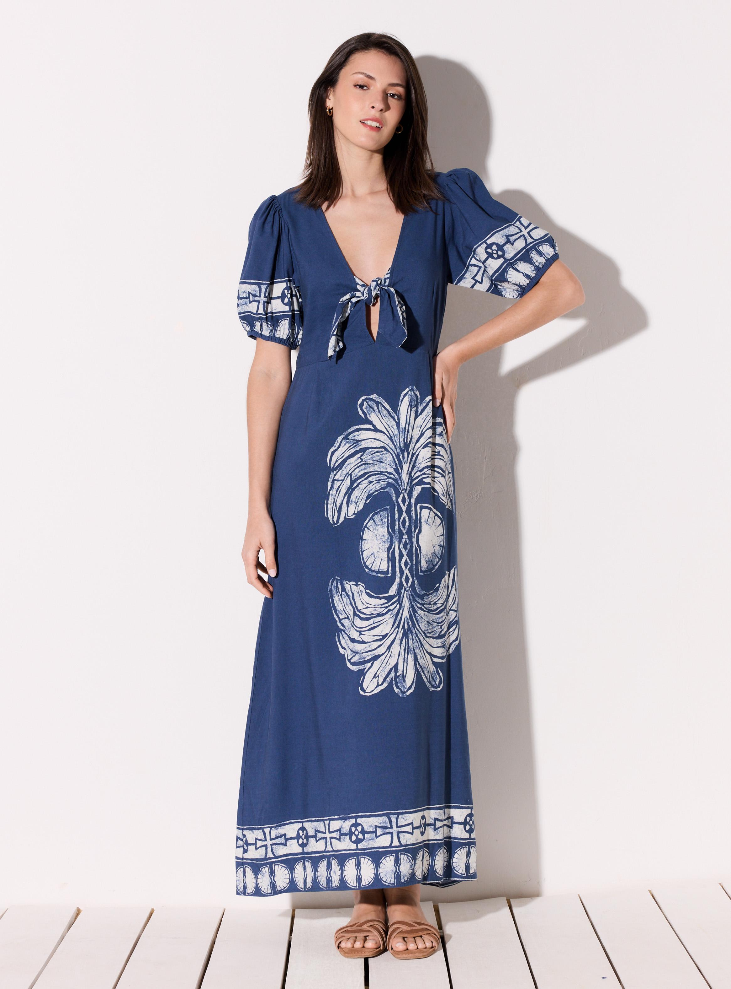 Vestido Estampado Focalizado-4
