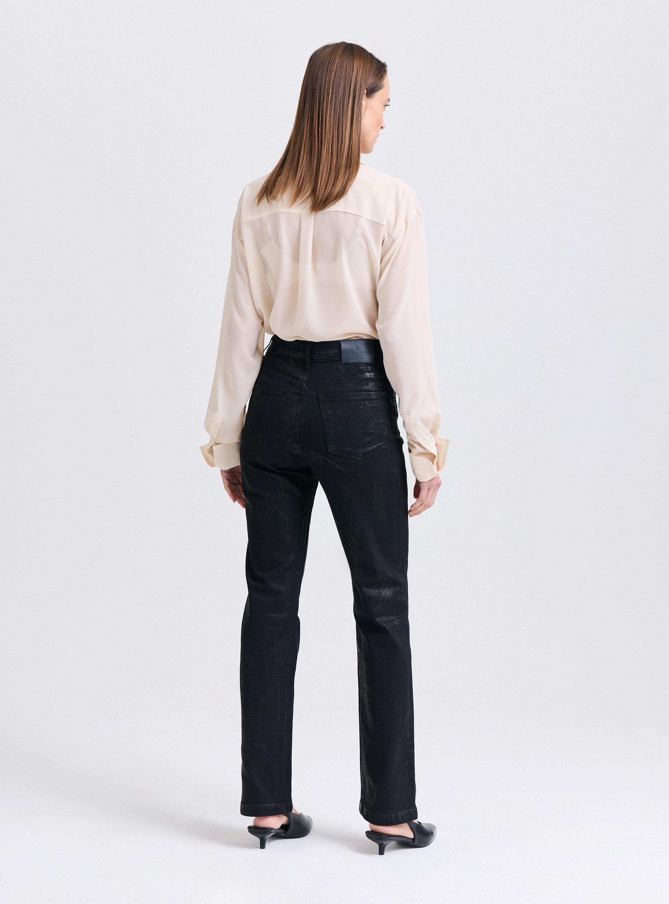 Jeans Recto Metalizado-5