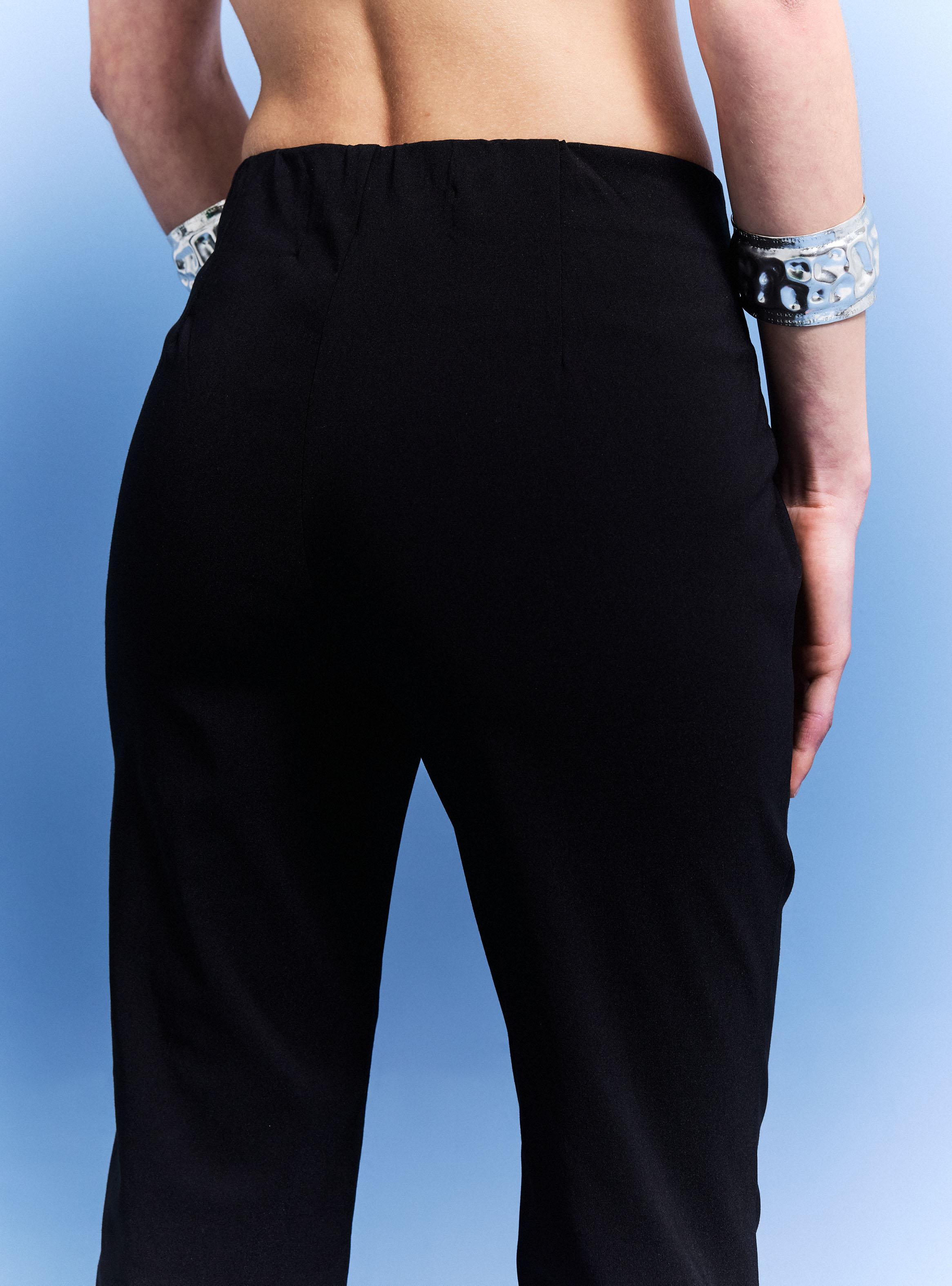 Pantalón Flare con Amarra-3