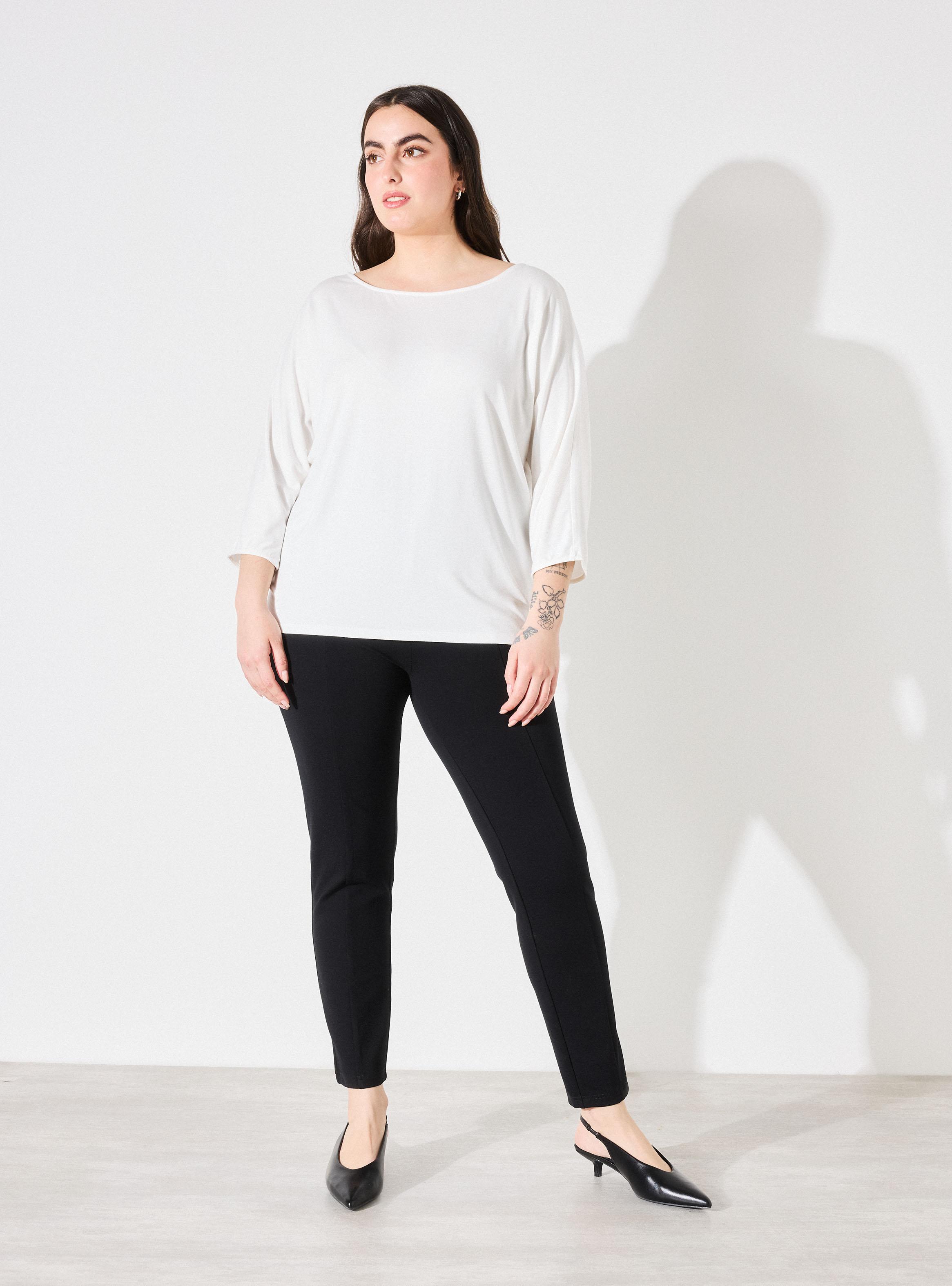 Calza Legging Tiro Alto Control Abdomen Talla Curvy-4