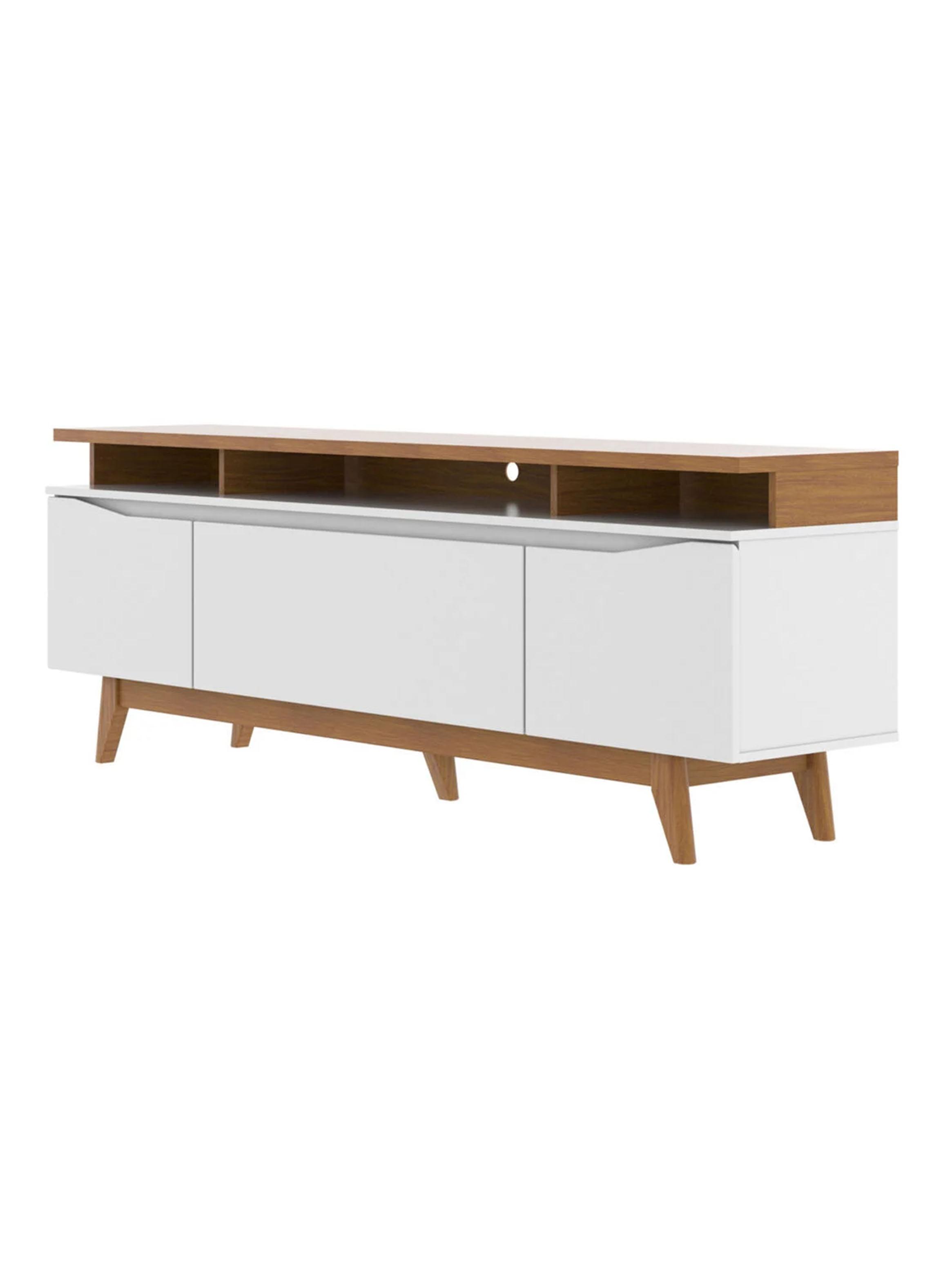 Rack TV 75" Flynt Stilo 1.8 Off White Crema-3