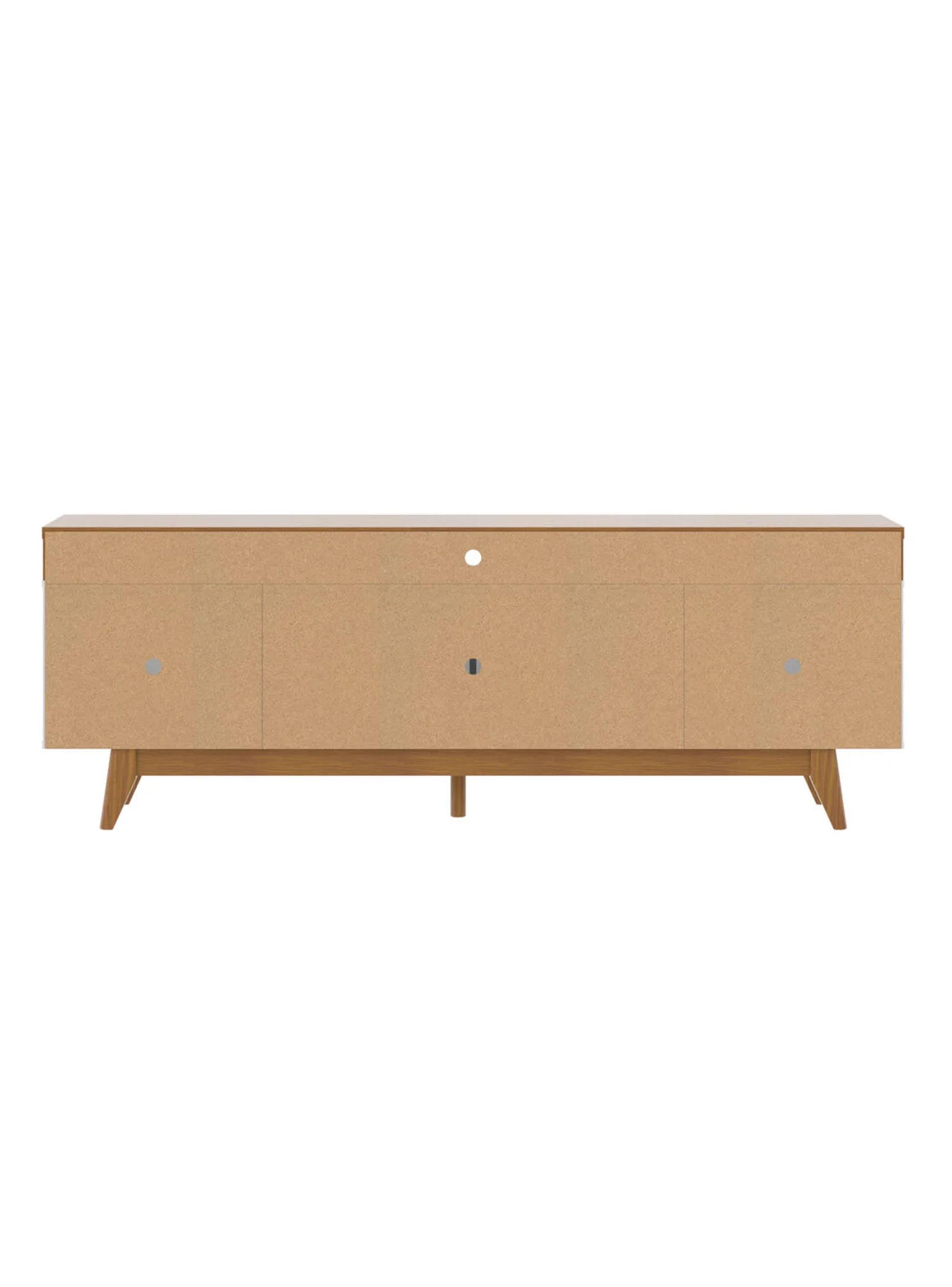 Rack TV 75" Flynt Stilo 1.8 Off White Crema-4
