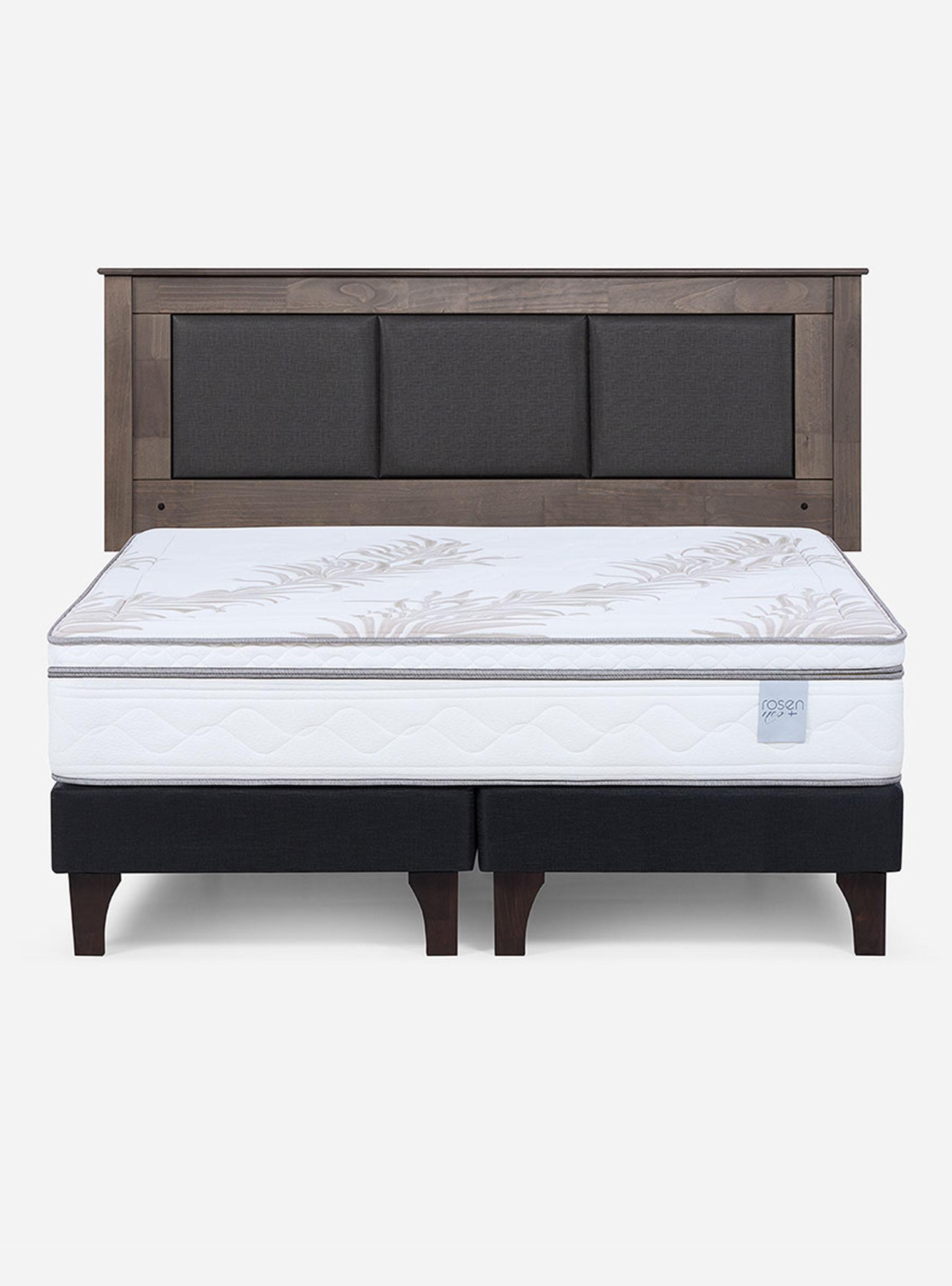 Cama Europea 2 Plazas Neo Plus 1.50x2.00 BD R Rachel G-1