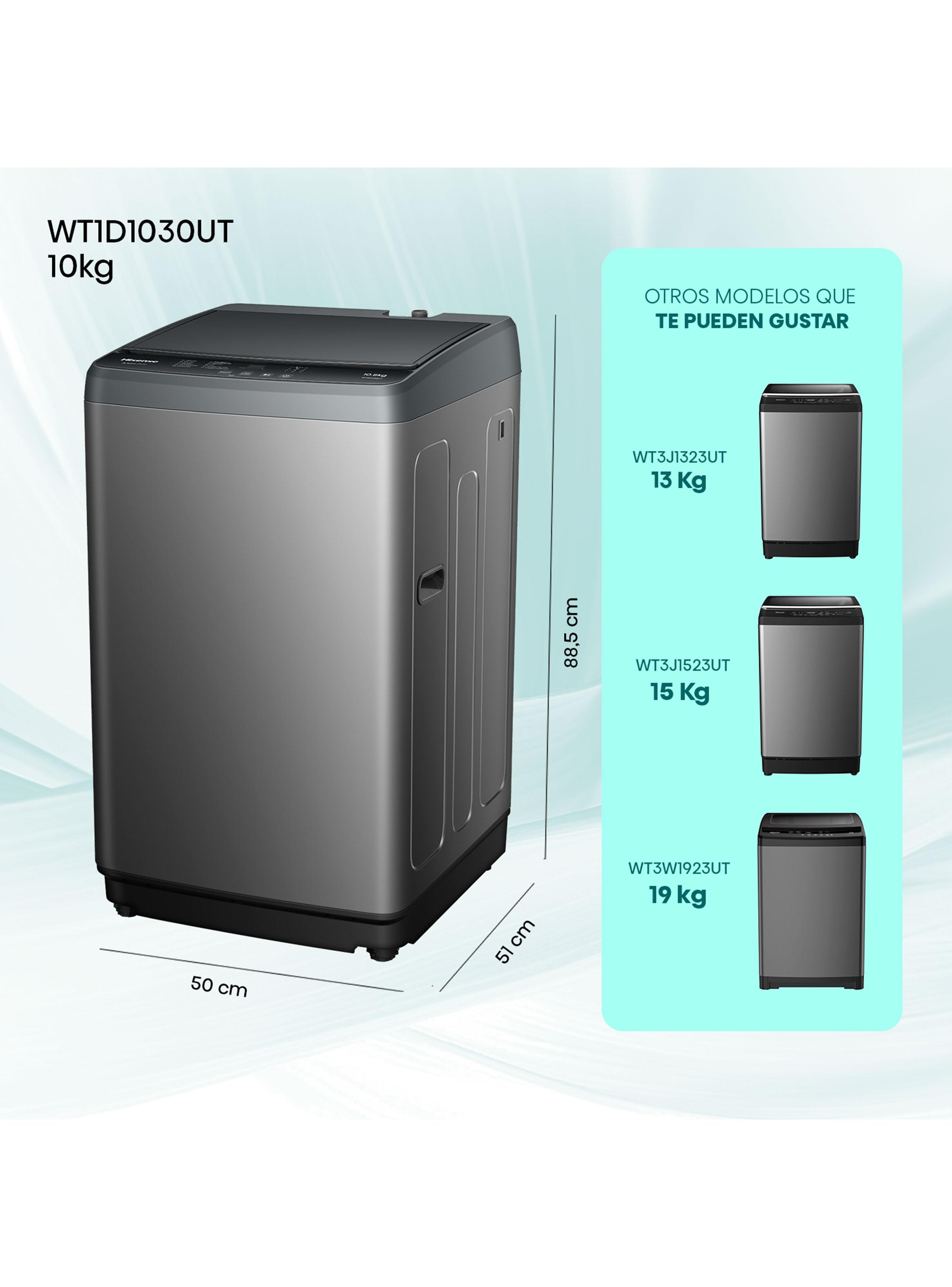 Lavadora Carga Superior 10 Kg WT1D1030UT-1