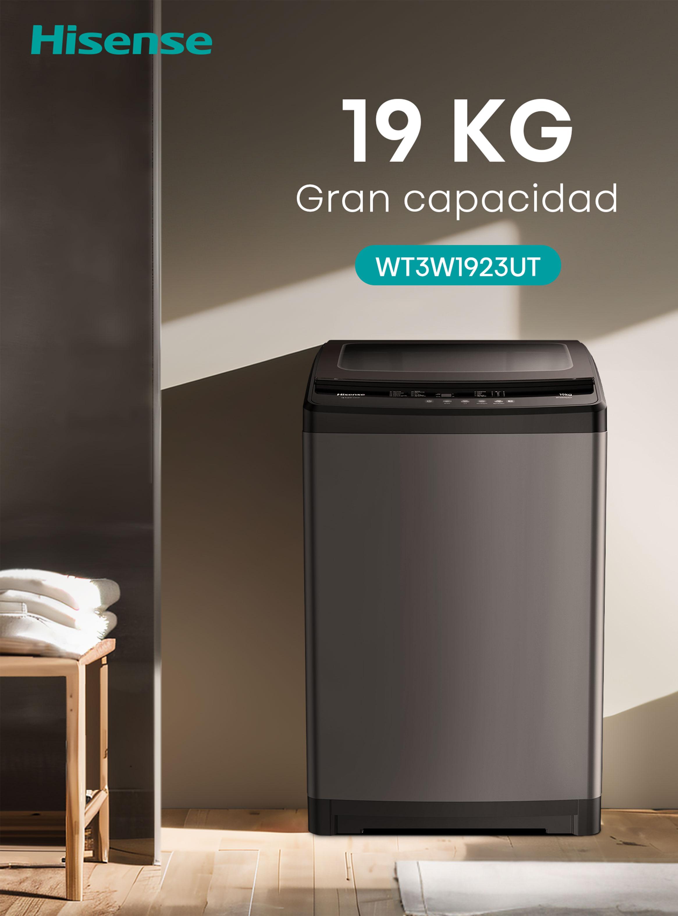 Lavadora Carga Superior 19 Kg WT3W1923UT-8