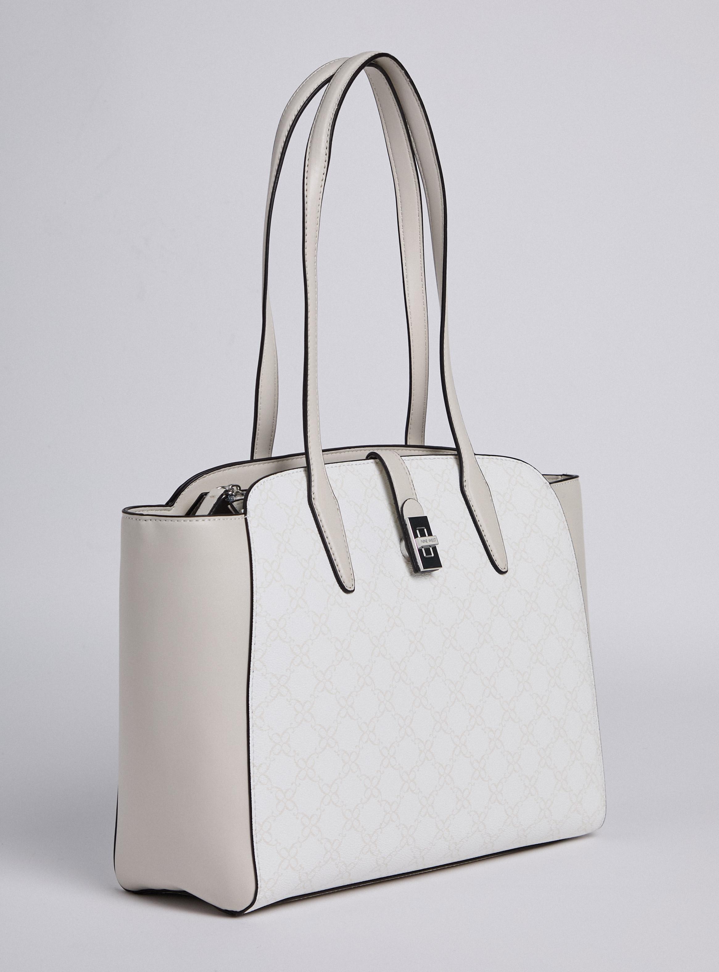 Cartera Tote Eastyn Blanco-1