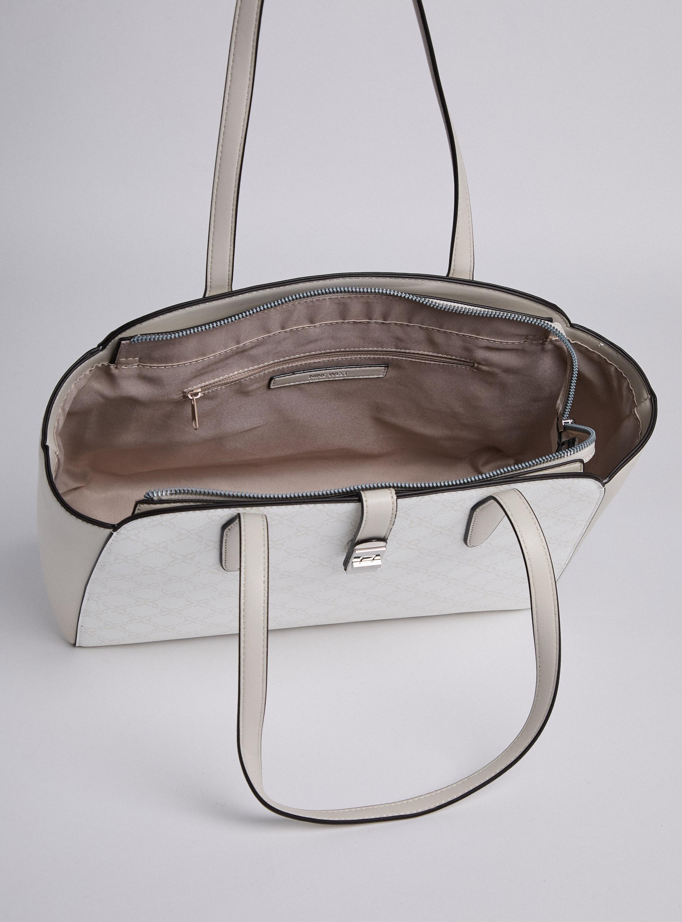 Cartera Tote Eastyn Blanco-3
