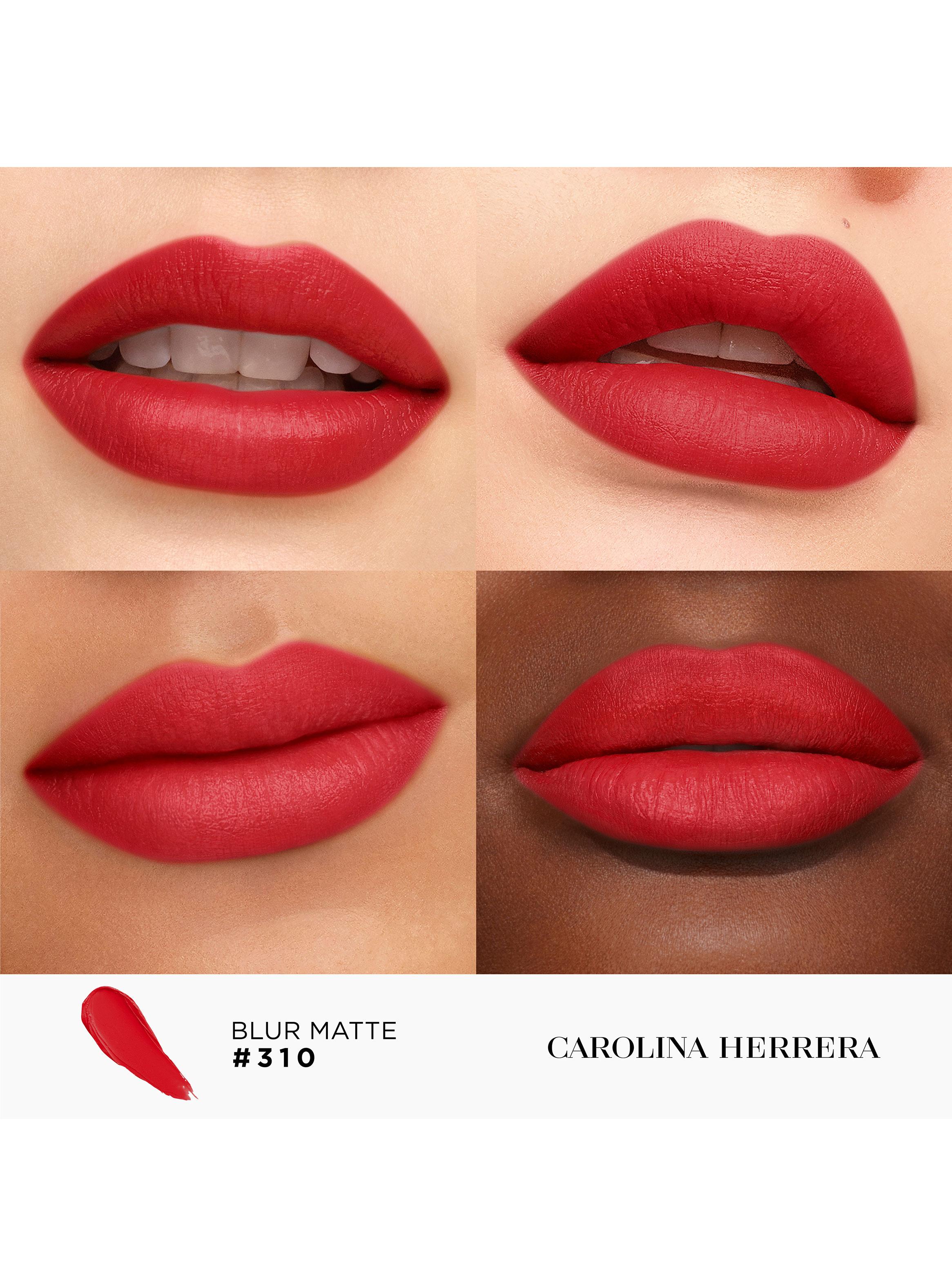 Fabulous Kiss Lipstick Blur Matte  310 & Lovewins Cap Carolina Herrera-1