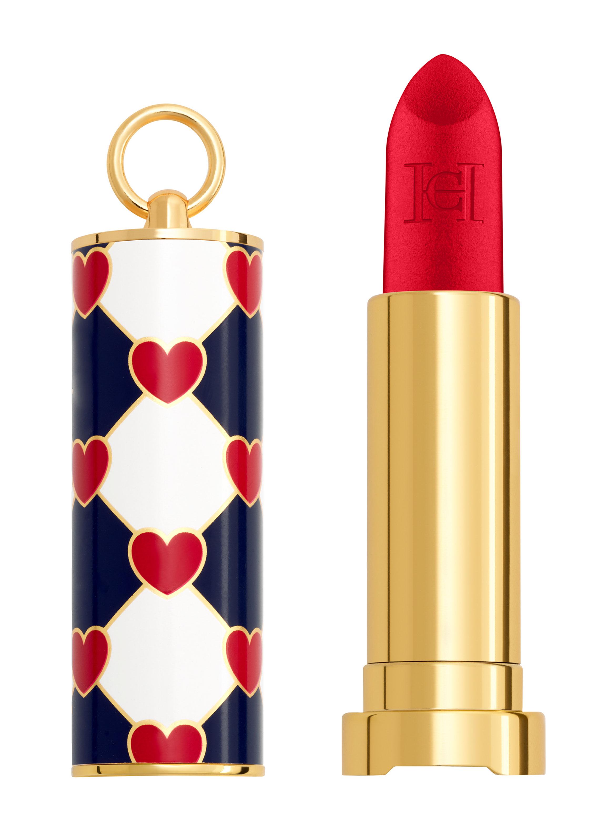 Fabulous Kiss Lipstick Blur Matte  310 & Lovewins Cap Carolina Herrera-0