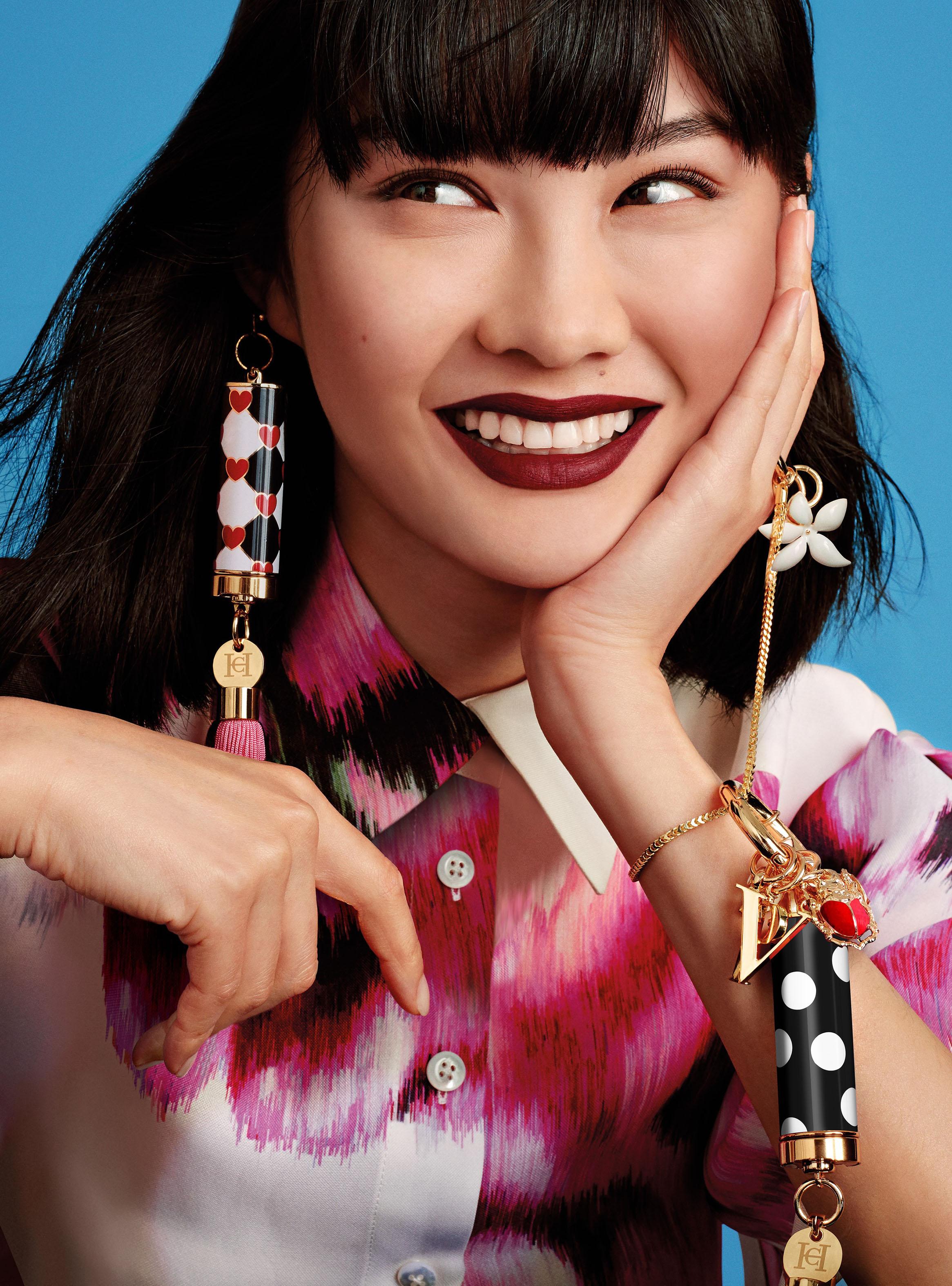 The Tassel with Magnet Carolina Herrera Pink-2