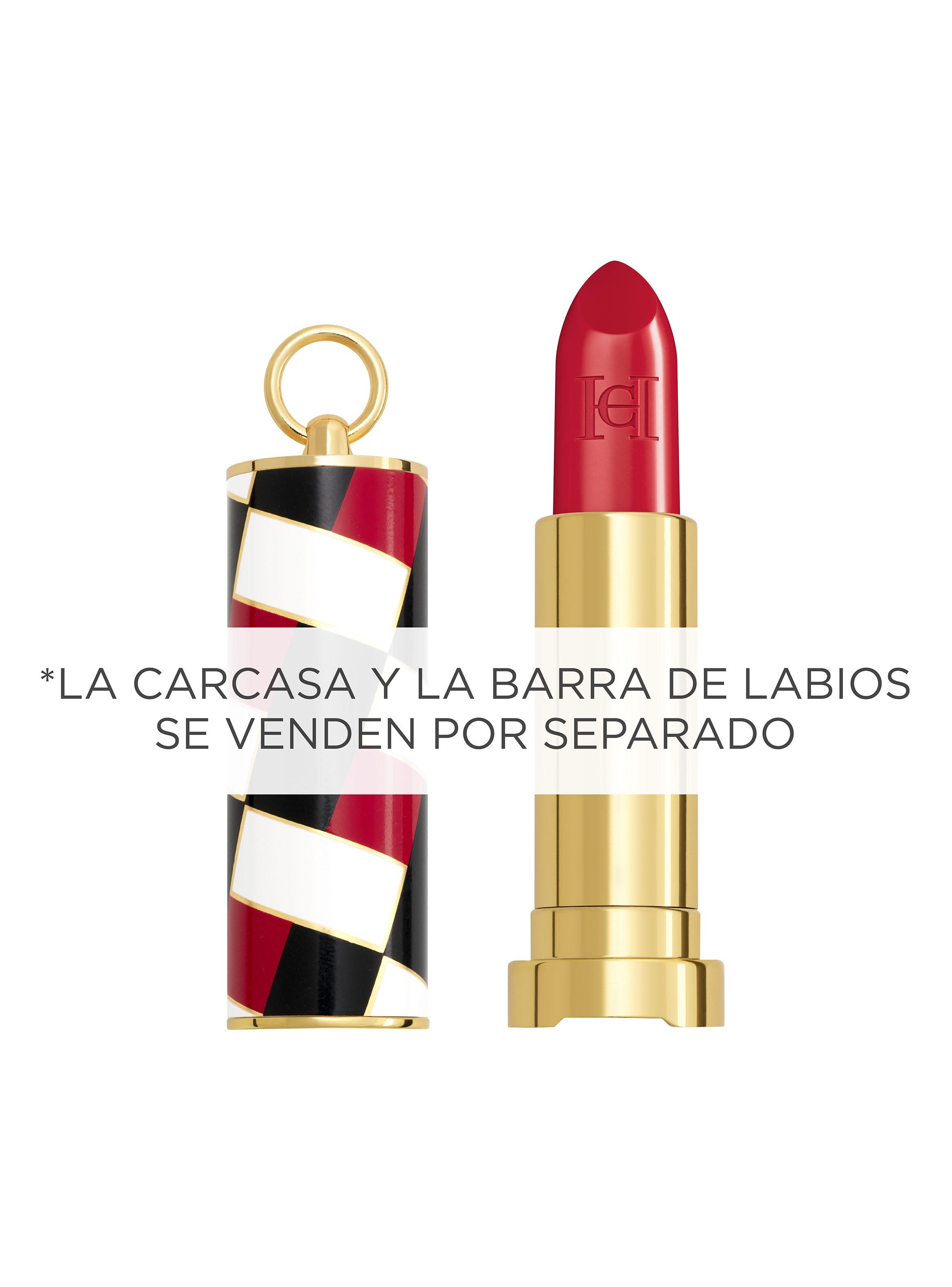 Fabulous Kiss Lipstick Cap Carolina Herrera Red Tartan-2