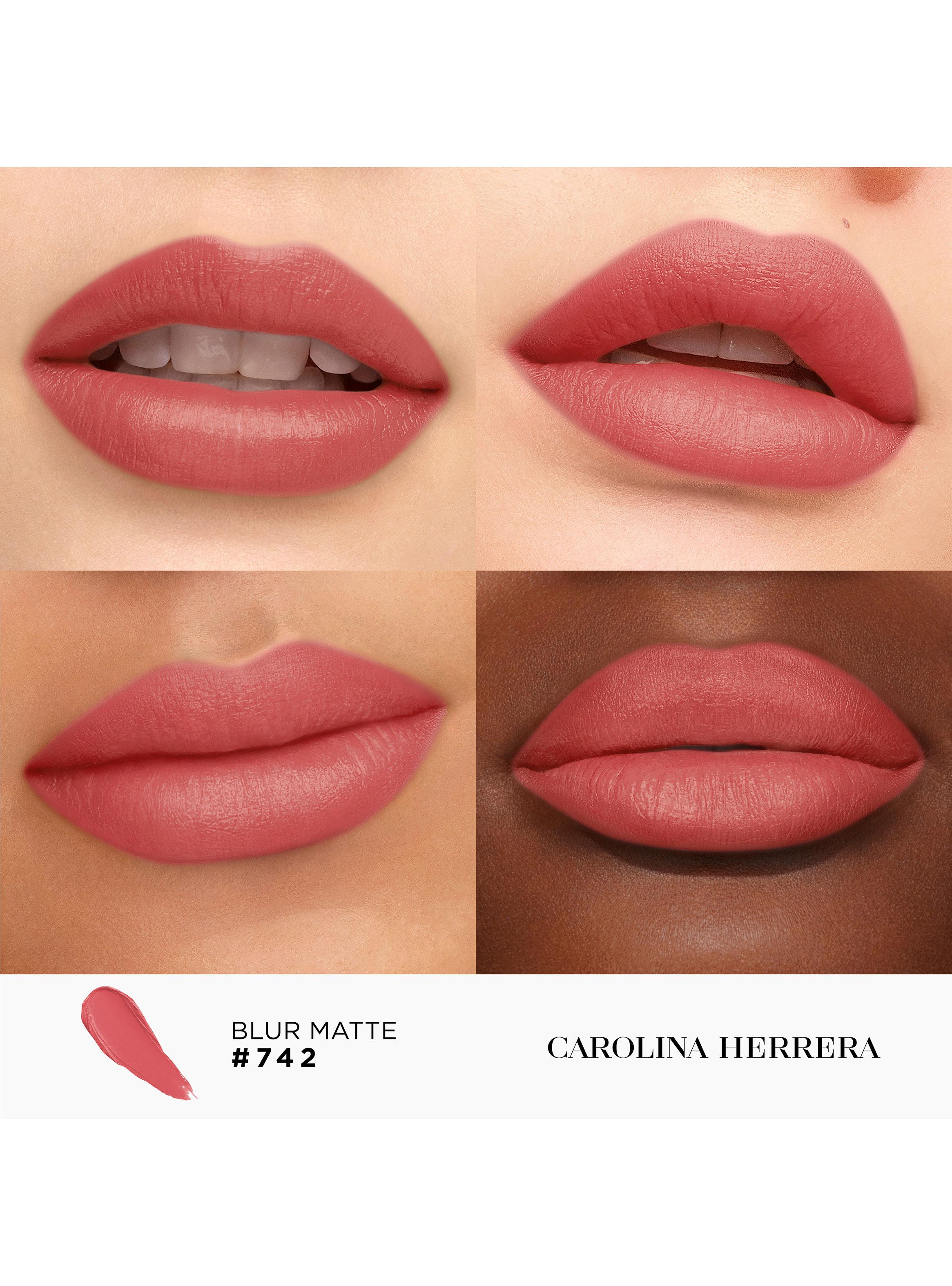 Fabulous Kiss Lipstick Blur Matte Carolina Herrera 742 Nude Couxture 3.5g-2