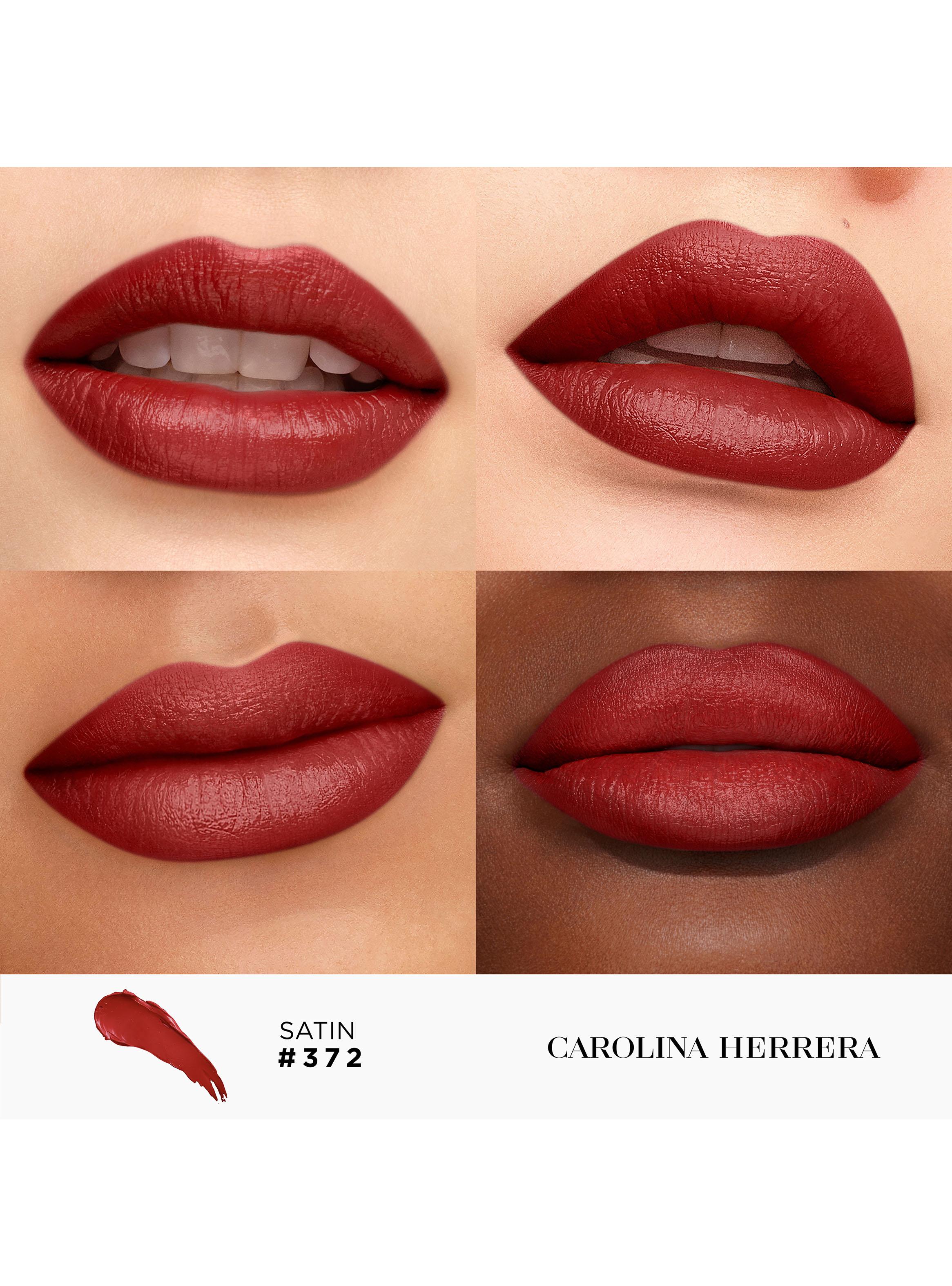 Fabulous Kiss Lipstick Satin Carolina Herrera 372 Kiss Of Luck 3.5g-2