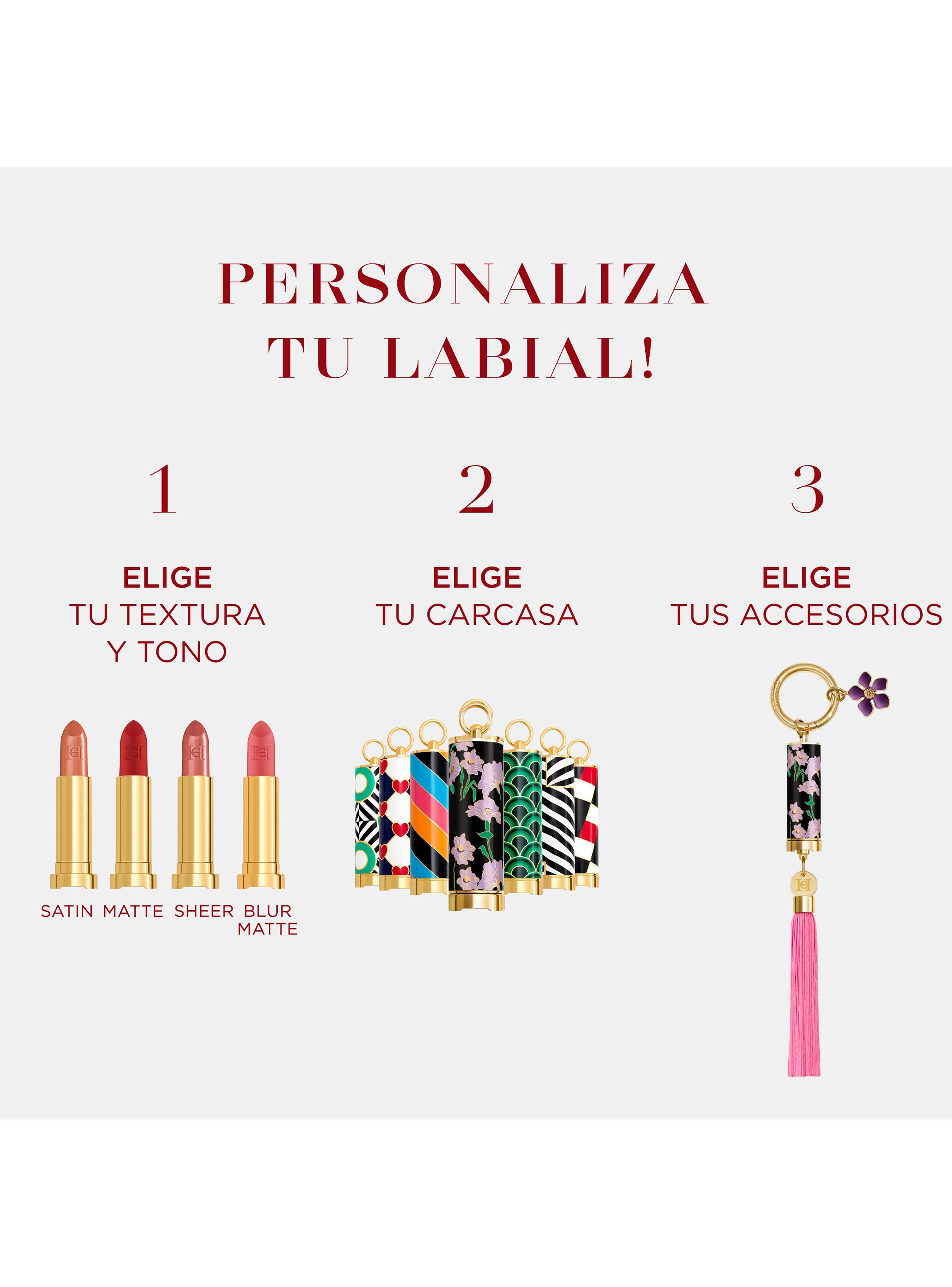 Fabulous Kiss Lipstick Satin Carolina Herrera 372 Kiss Of Luck 3.5g-4