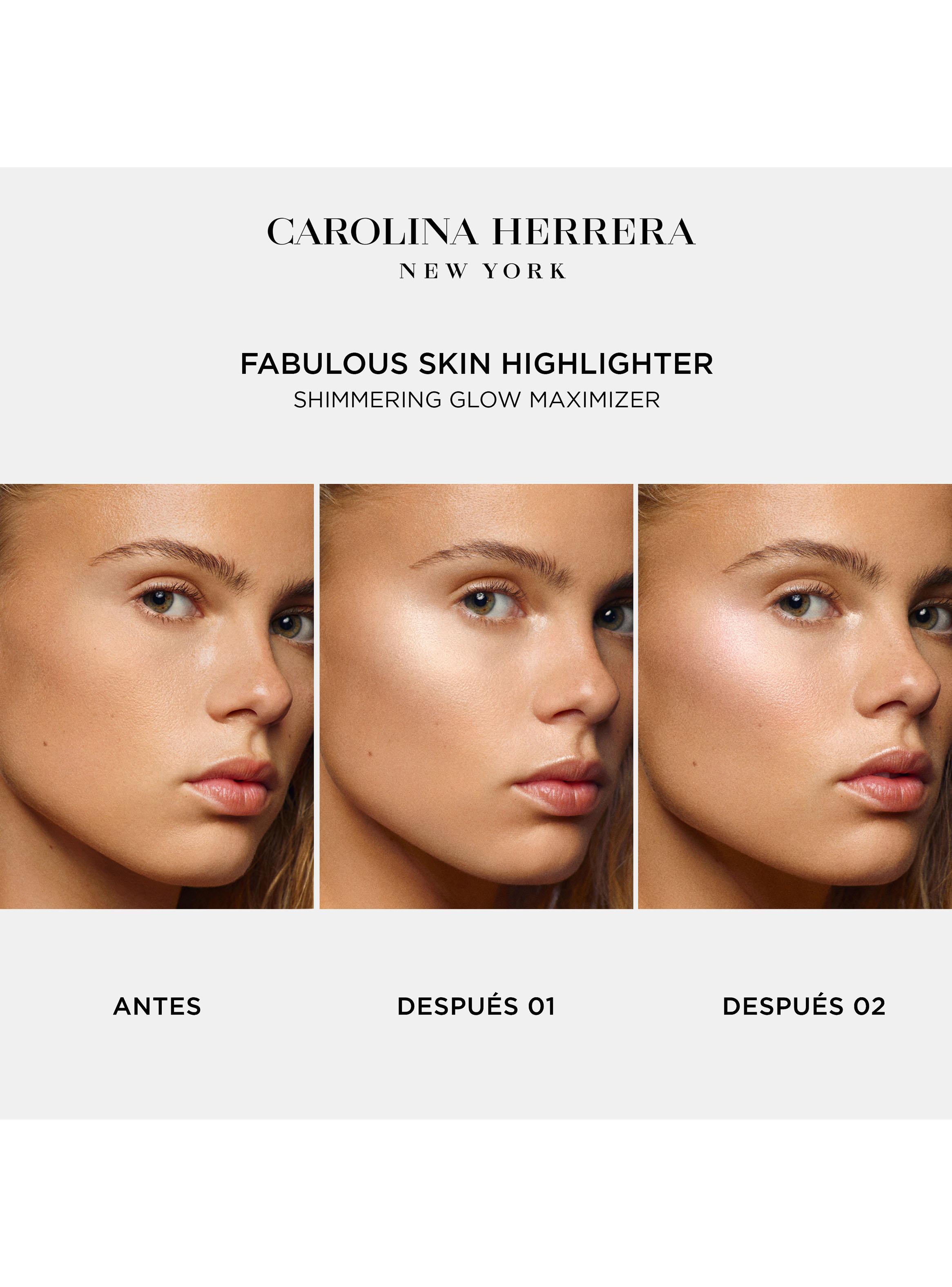 Fabulous Skin Highlighter Carolina Herrera  02 Rosé Hour 10 g-3