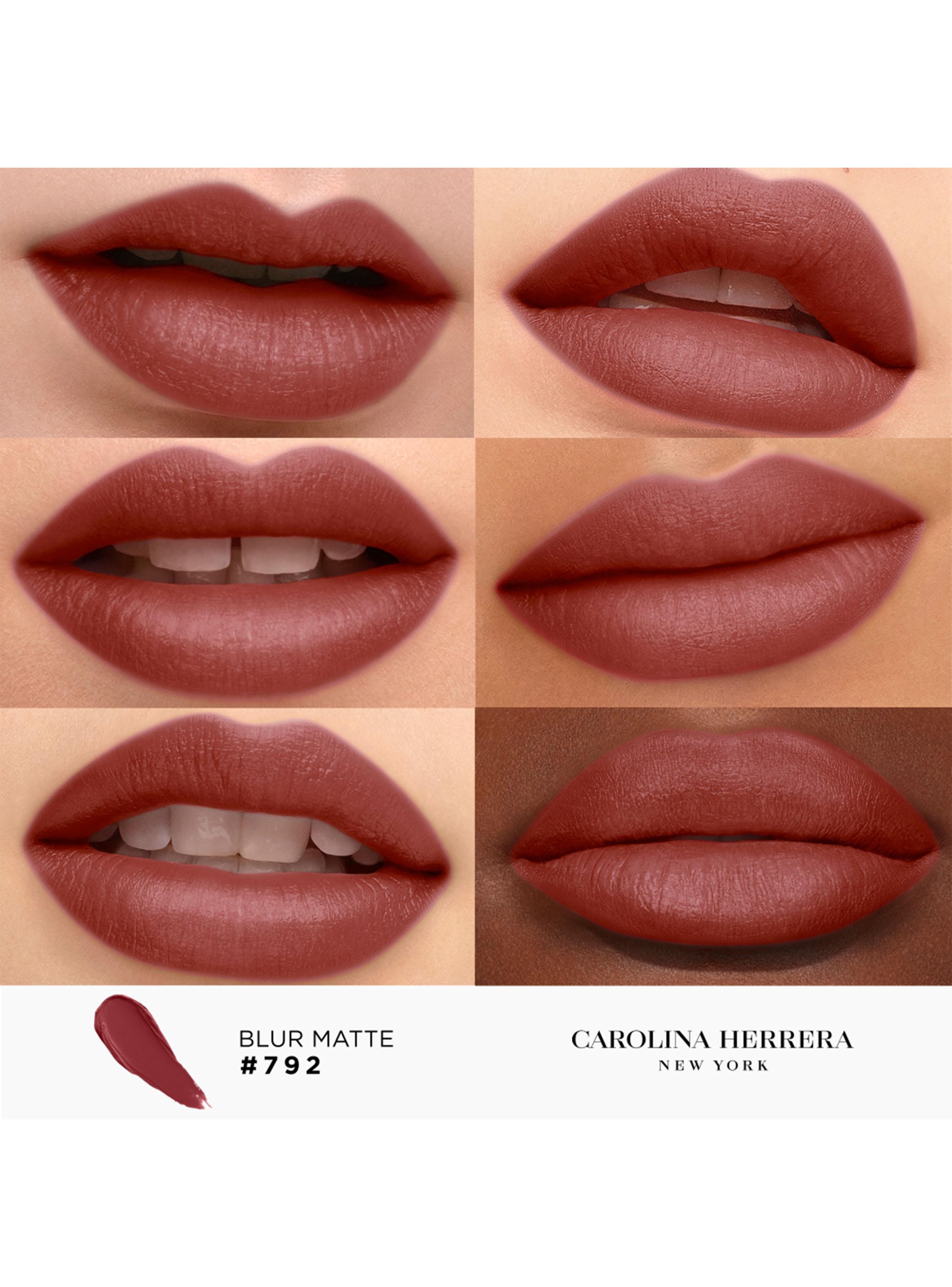 Fabulous Kiss Lipstick Blur Matte Carolina Herrera 792 Uptown Queen 3.5g-2