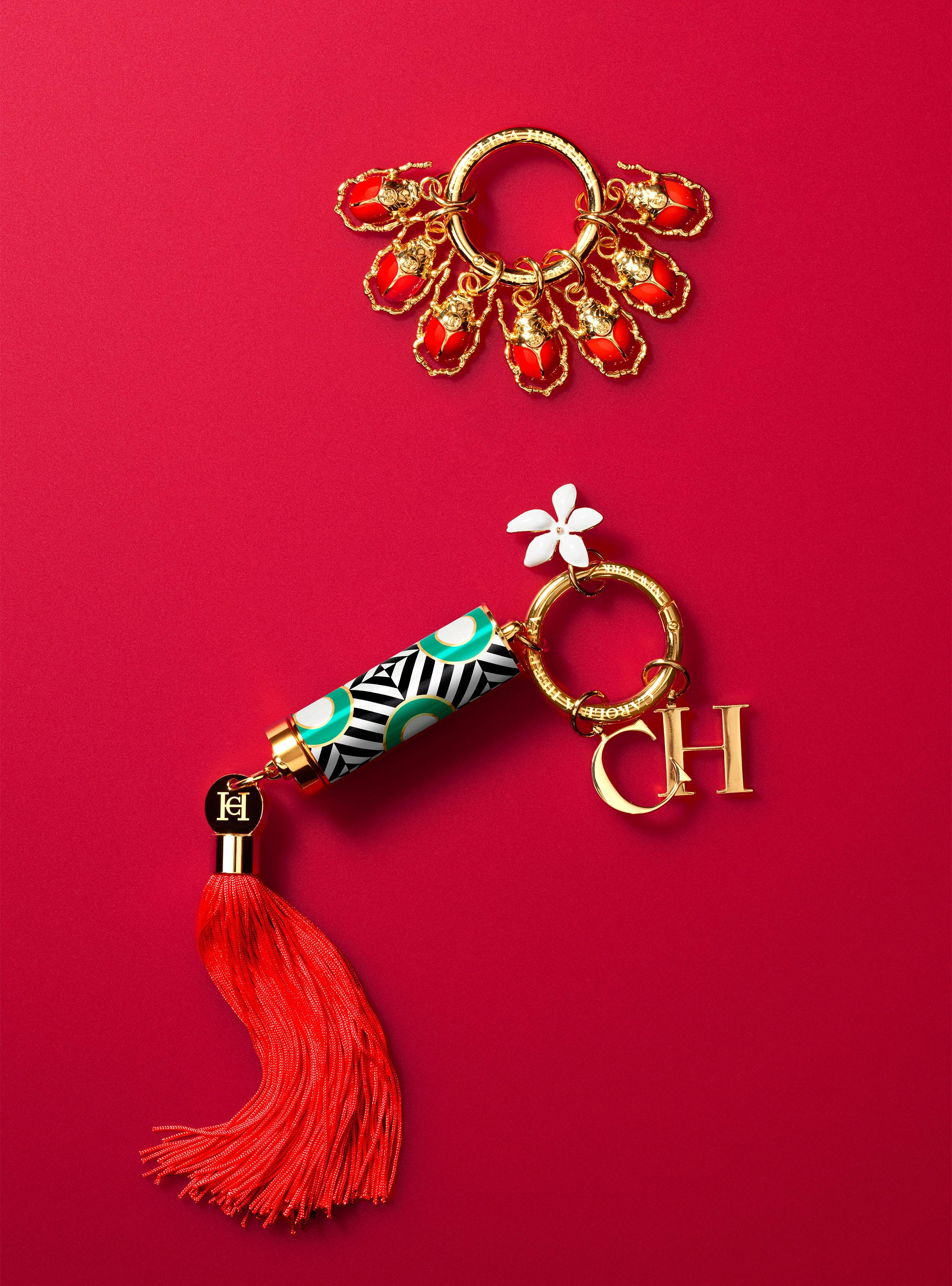 Fabulous Kiss Lipstick Satin 342 & Green Waves Cap 3.5g  Carolina Herrera-5