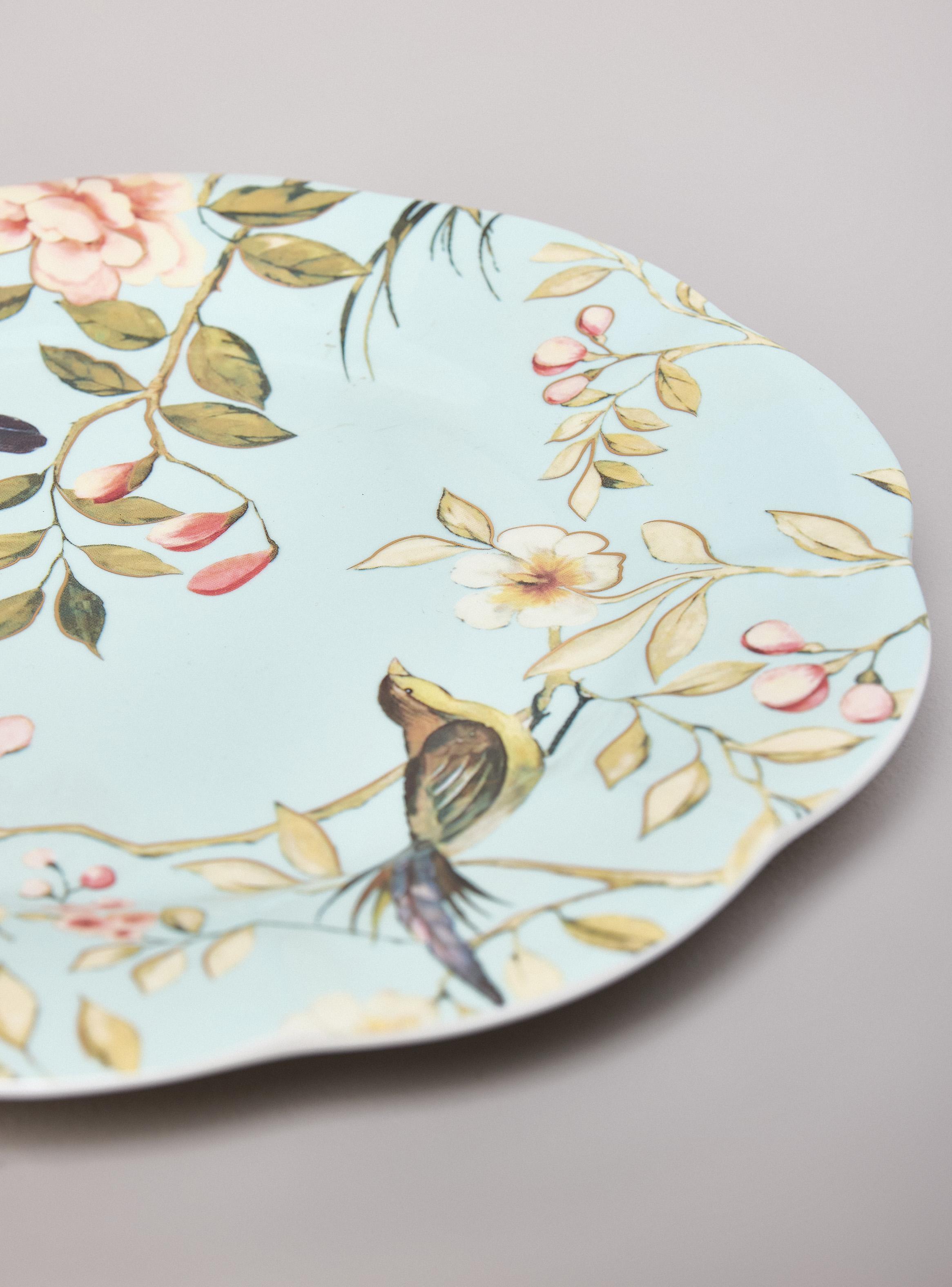 Plato Principal Shanghai 27 cm Porcelana-2