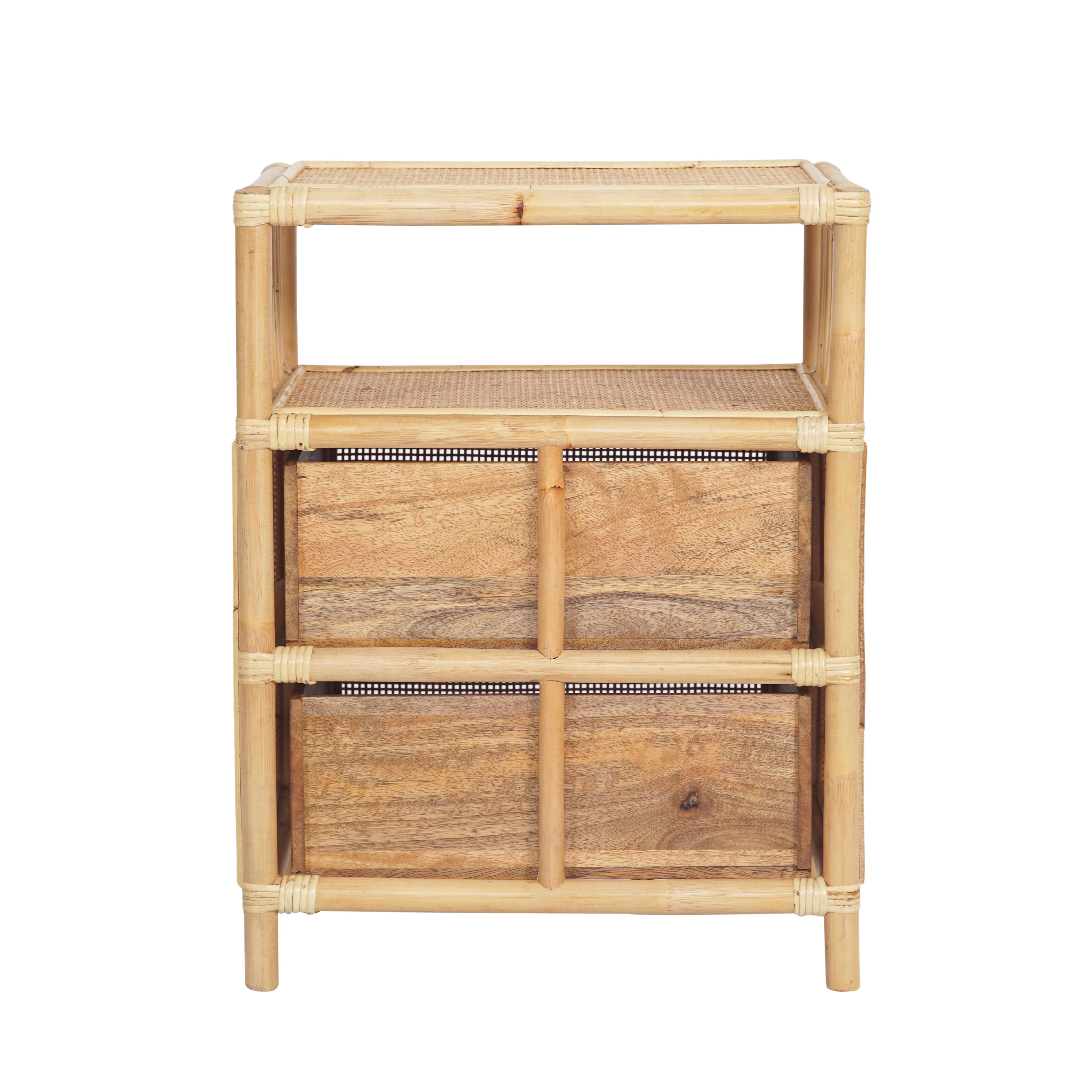 Velador Rattan Bund 65x45x35 cm-3