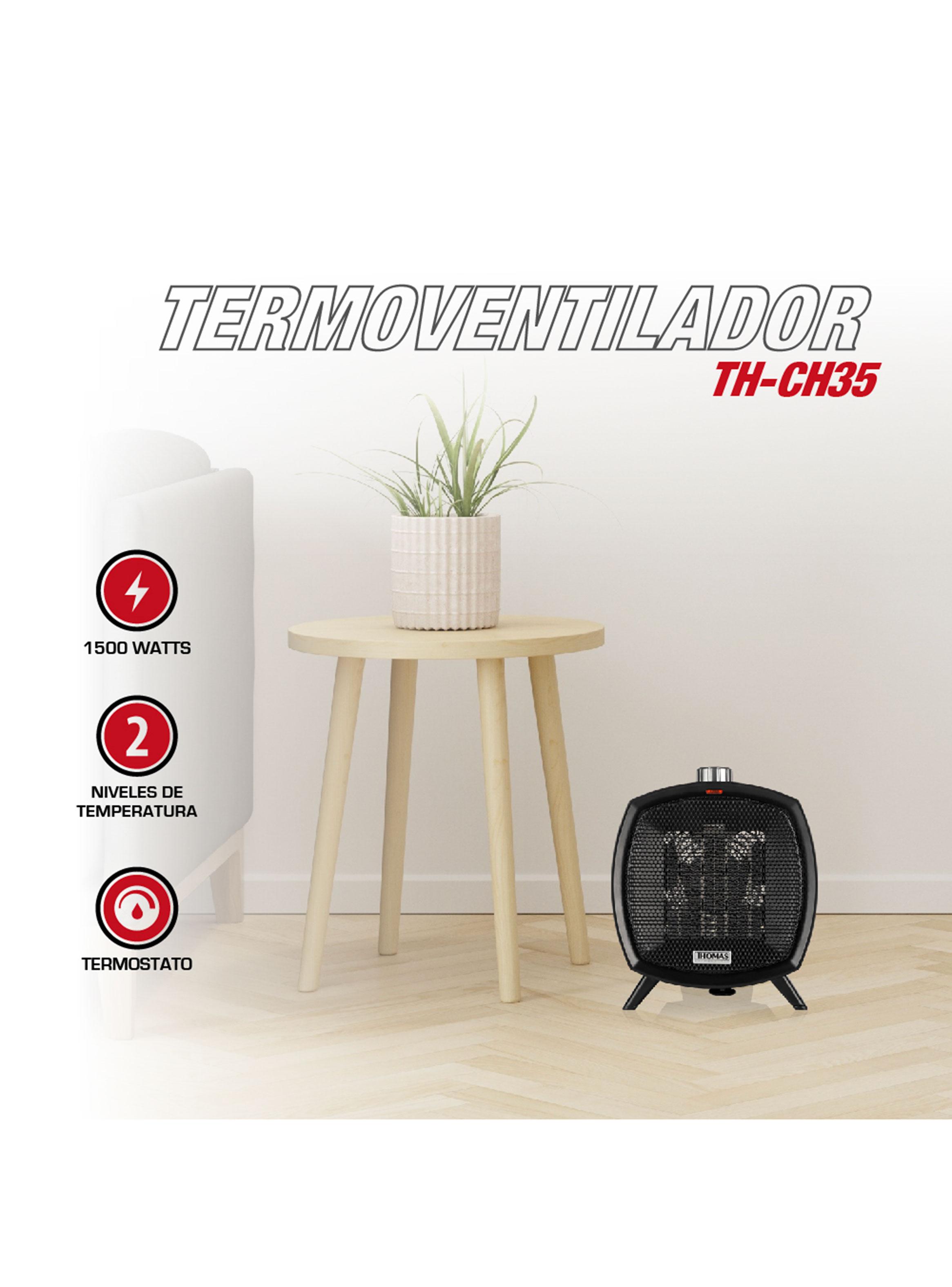 Termoventilador 1500W TH-CH35 Negro-4