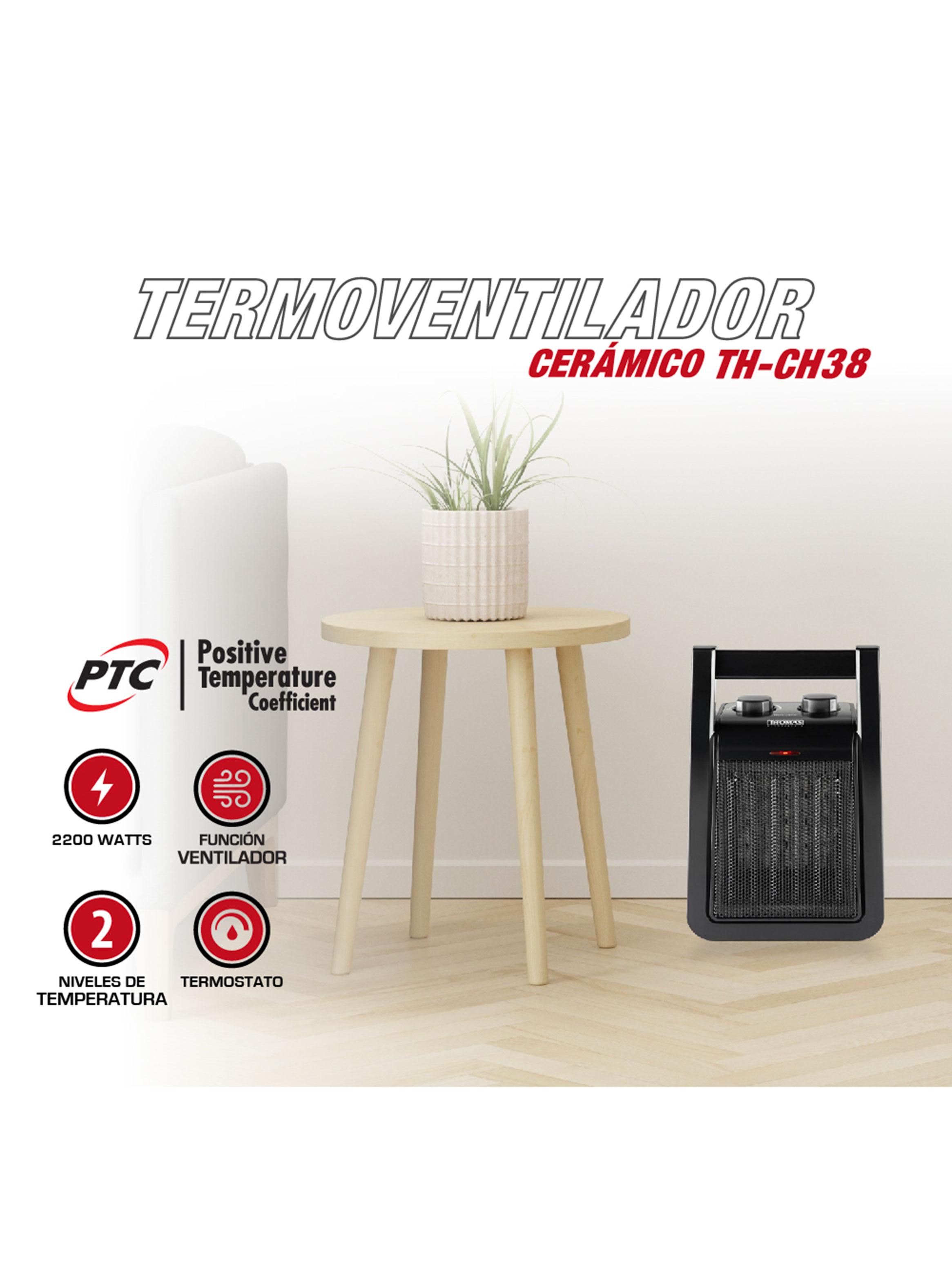 Termoventilador Cerámico 2200W TH-CH38-4